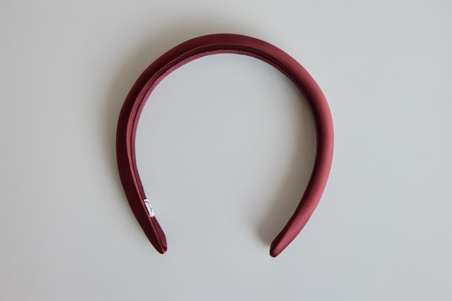 Burgundy Silk Headband