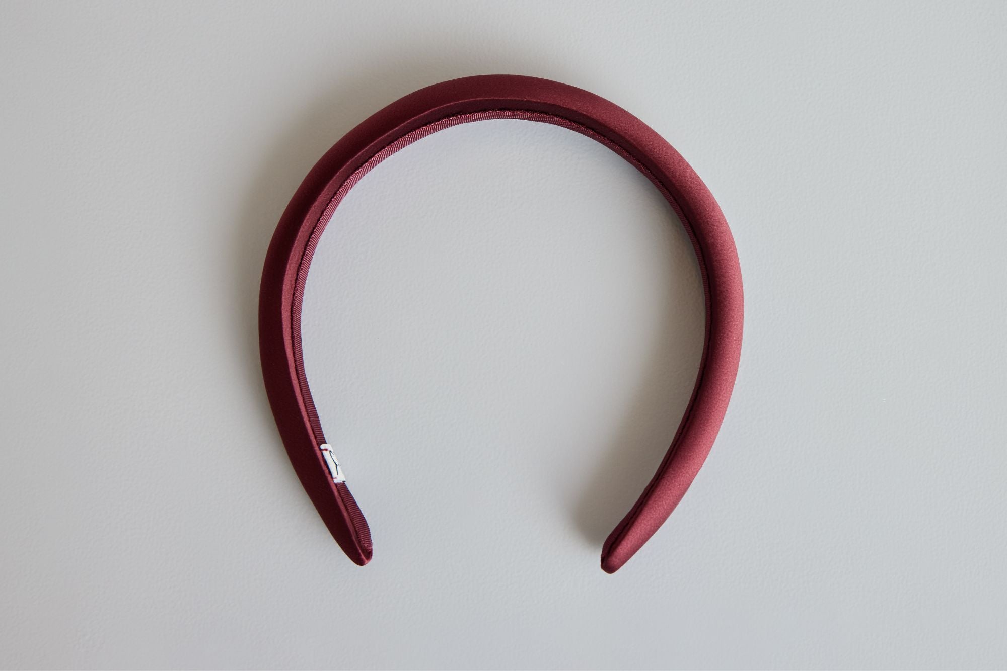 Burgundy Silk Headband
