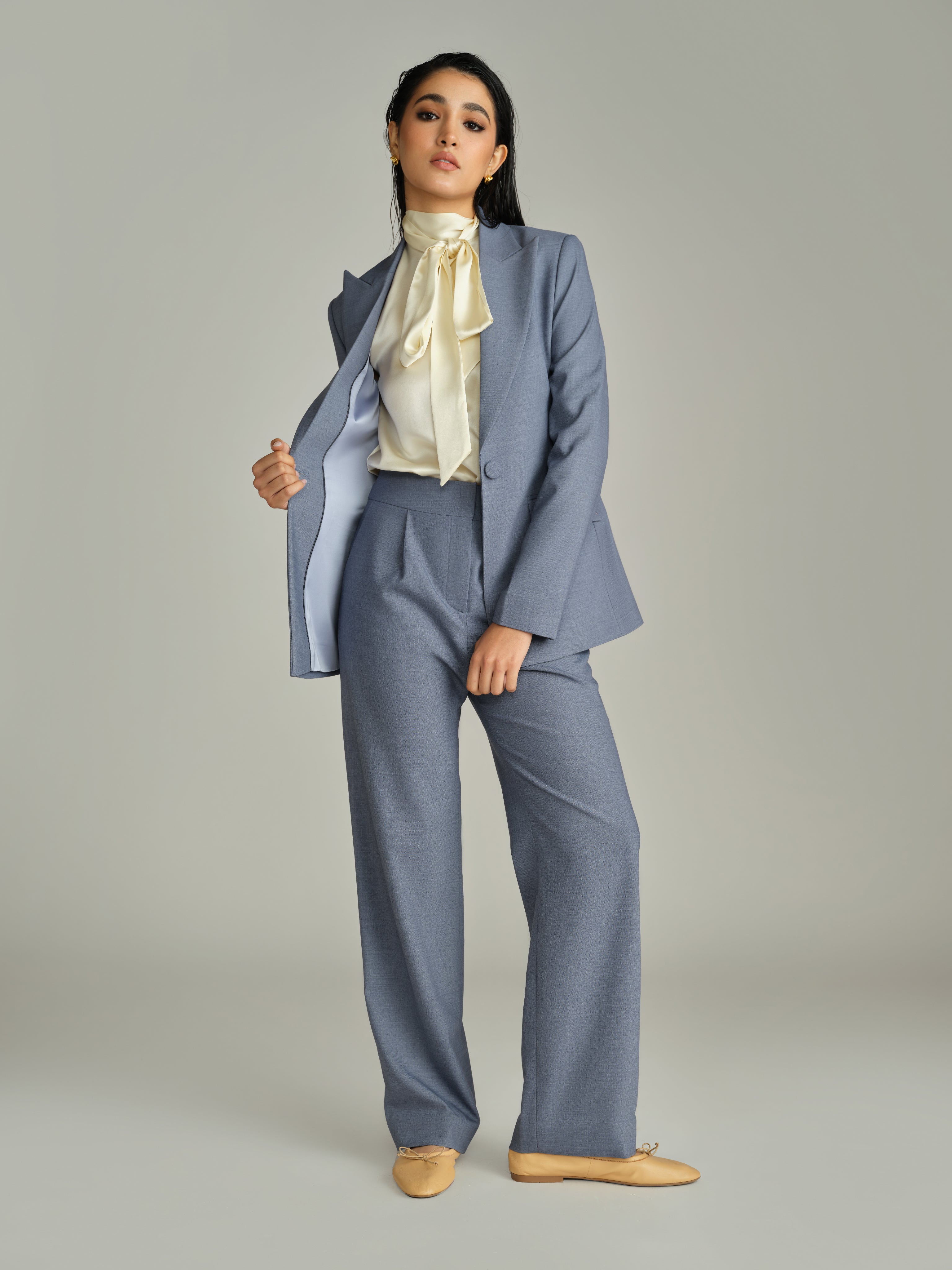 Blue Suiting Blazer