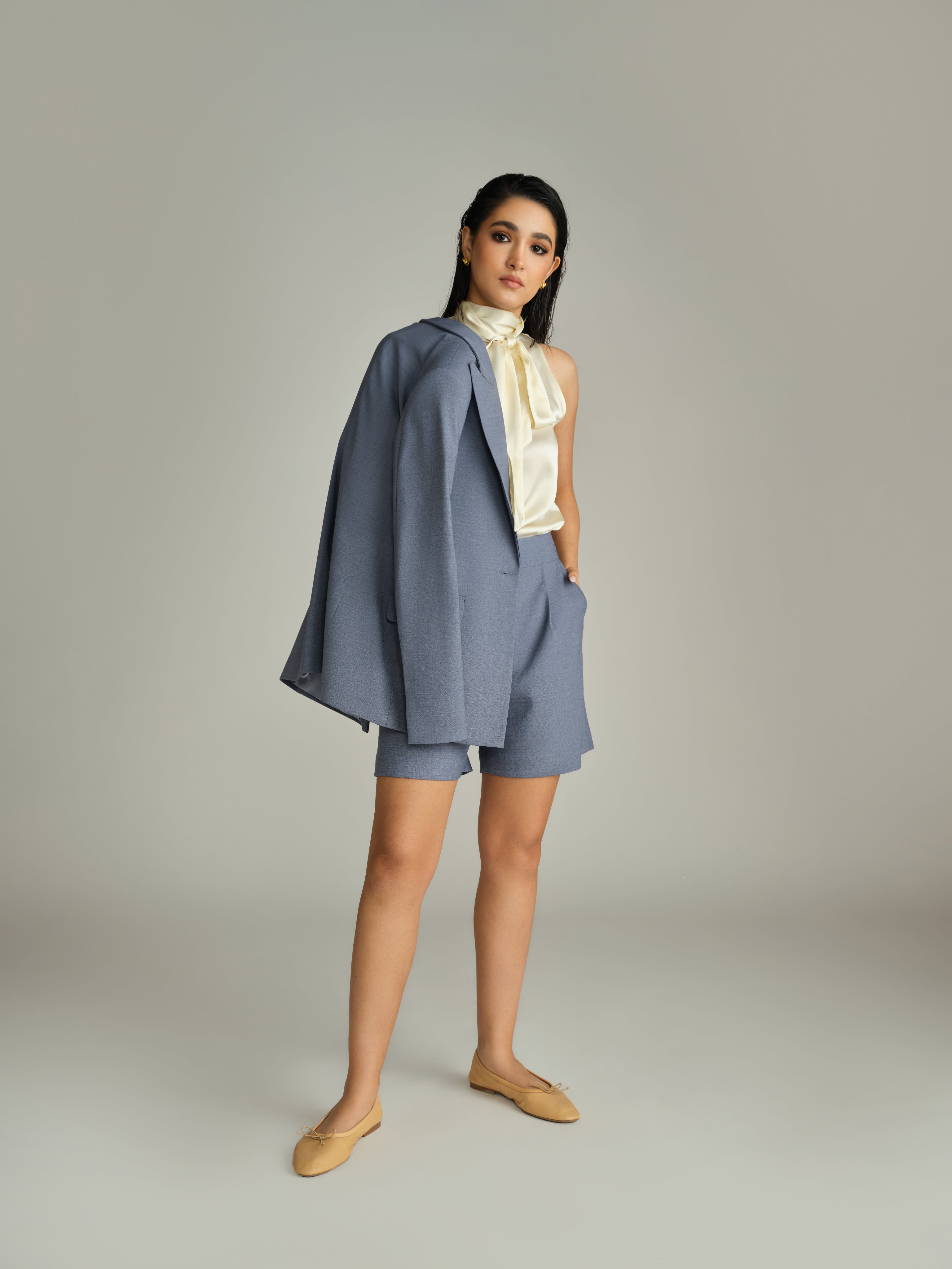 Blue Suiting Blazer