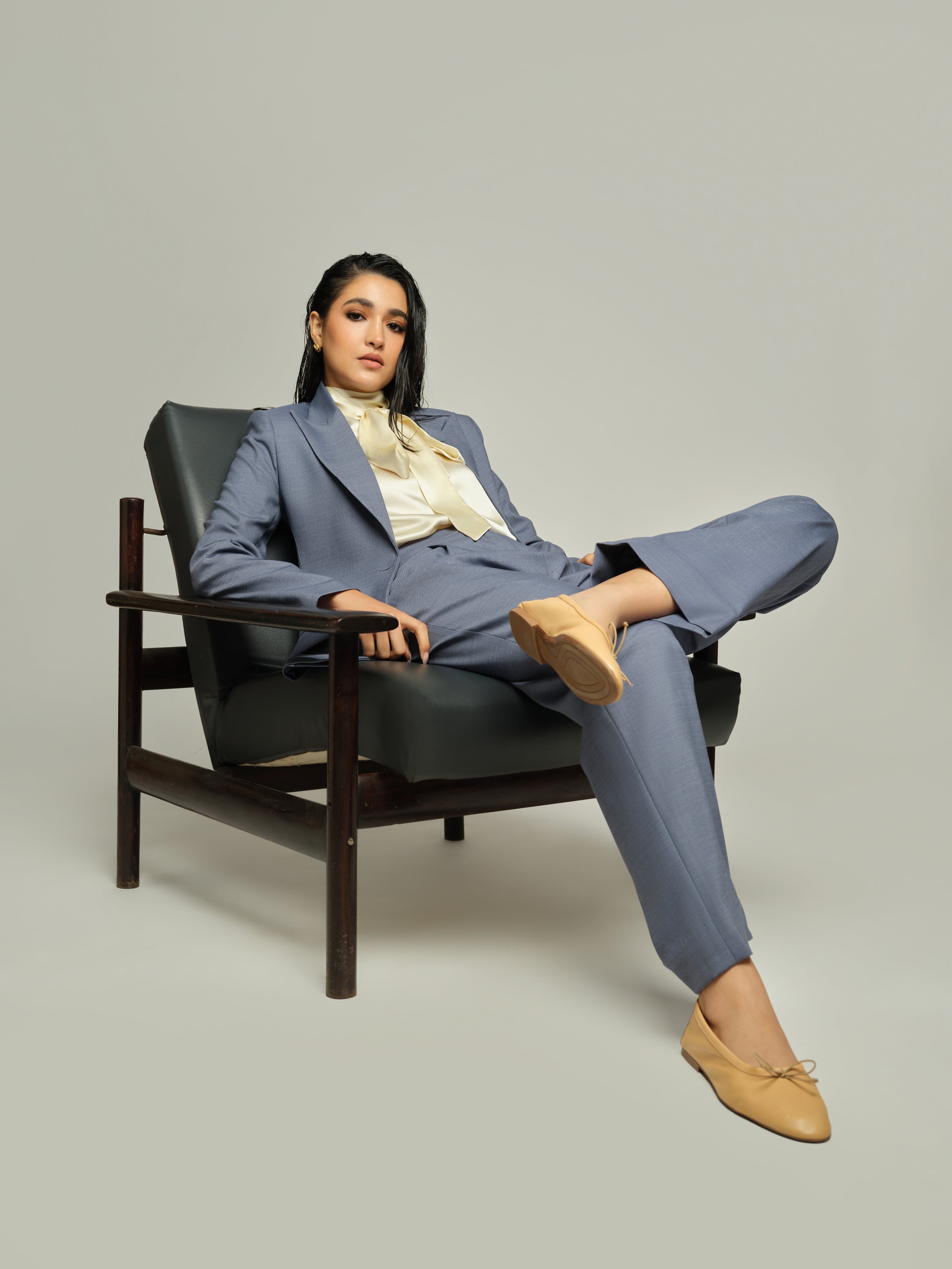 Blue Suiting Blazer