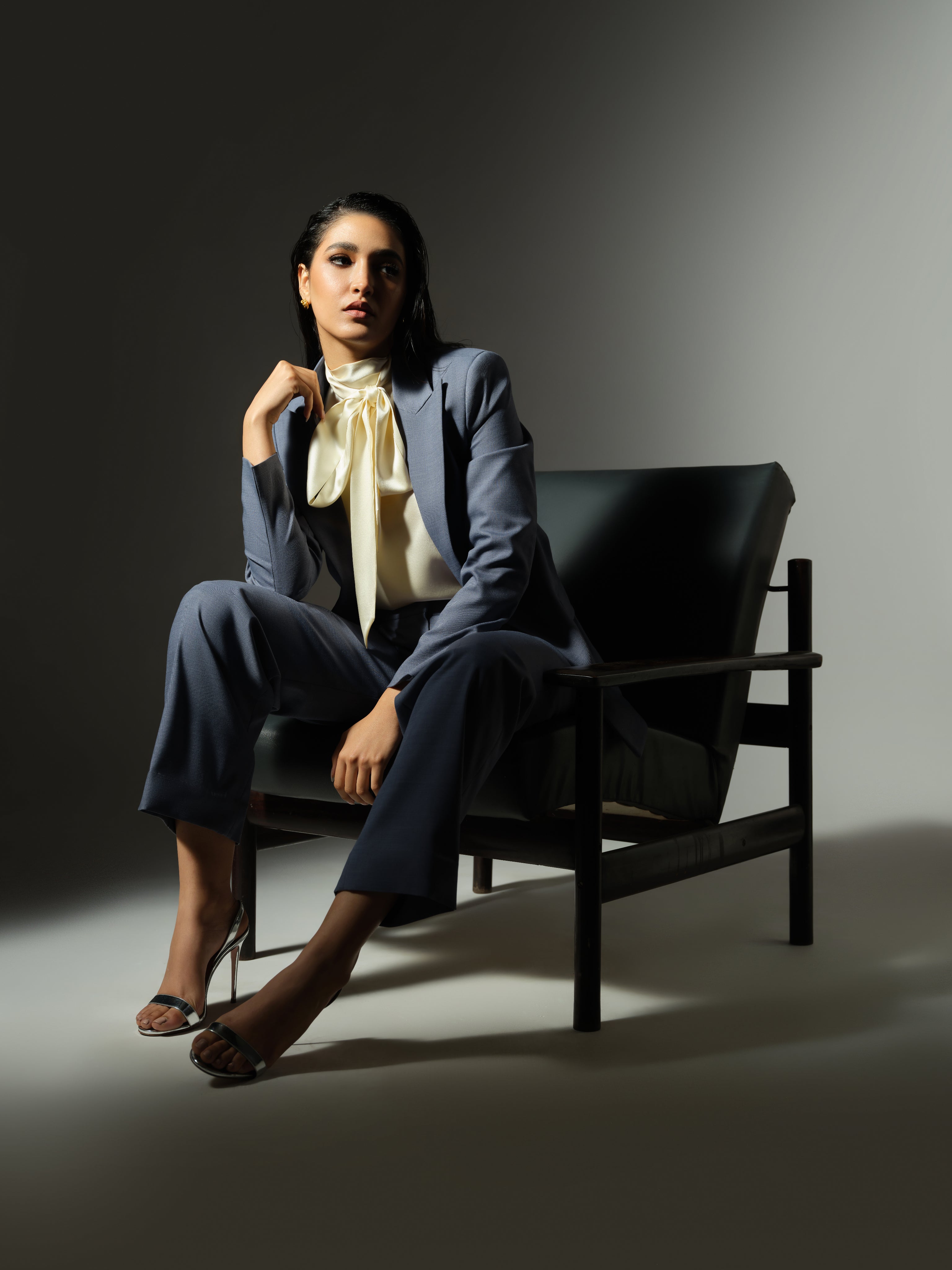 Blue Suiting Blazer