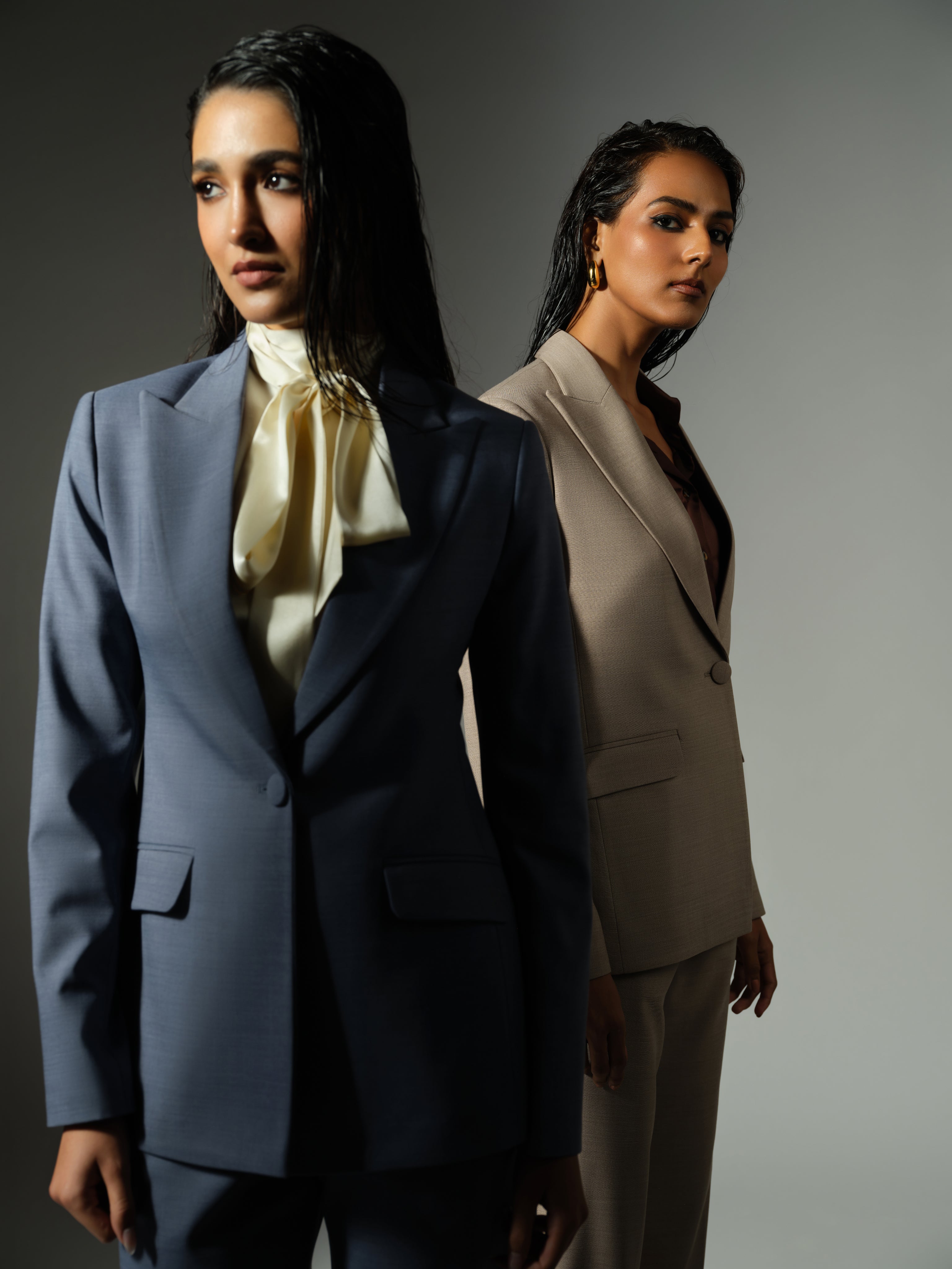 Blue Suiting Blazer
