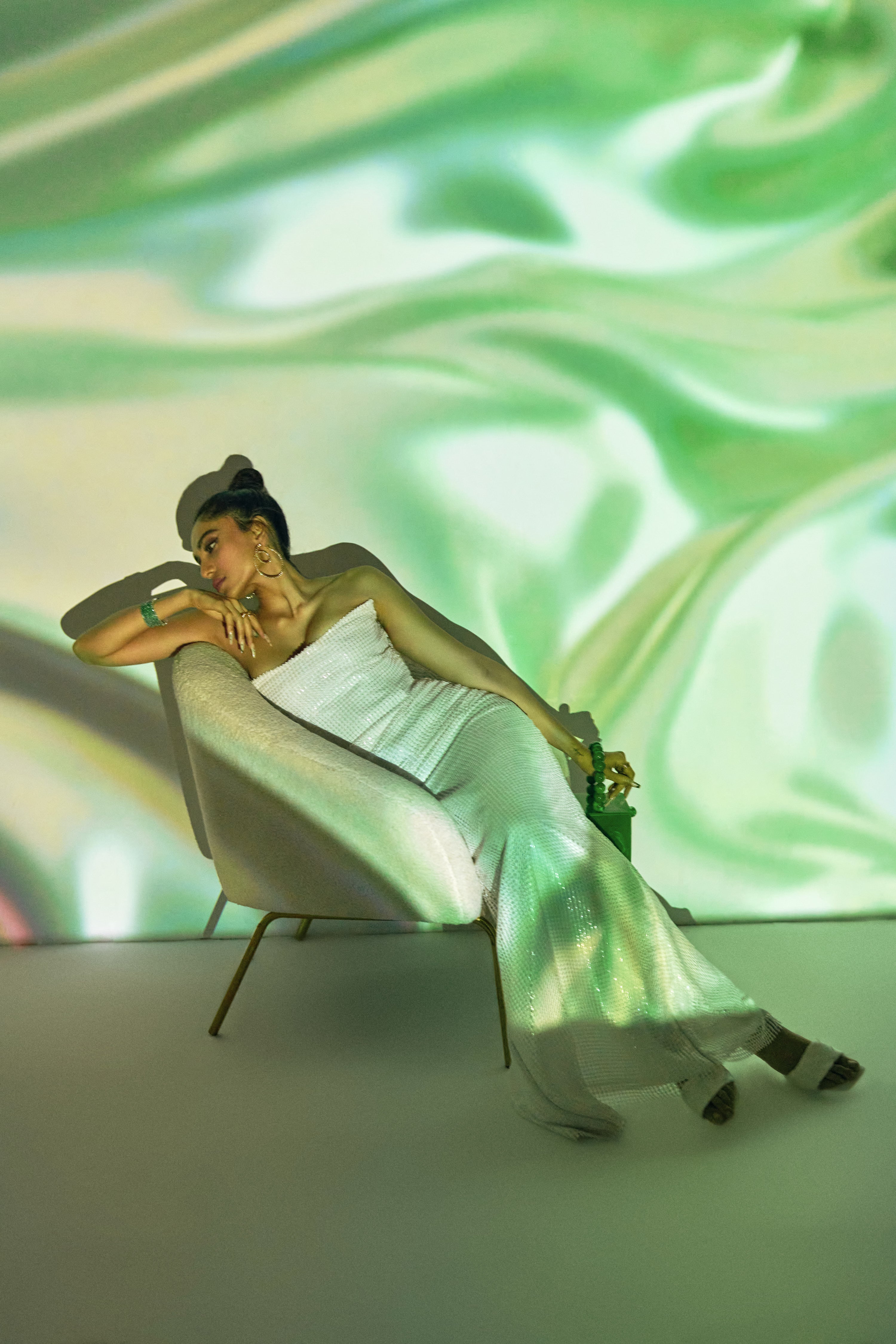 FLORET TUBE GOWN