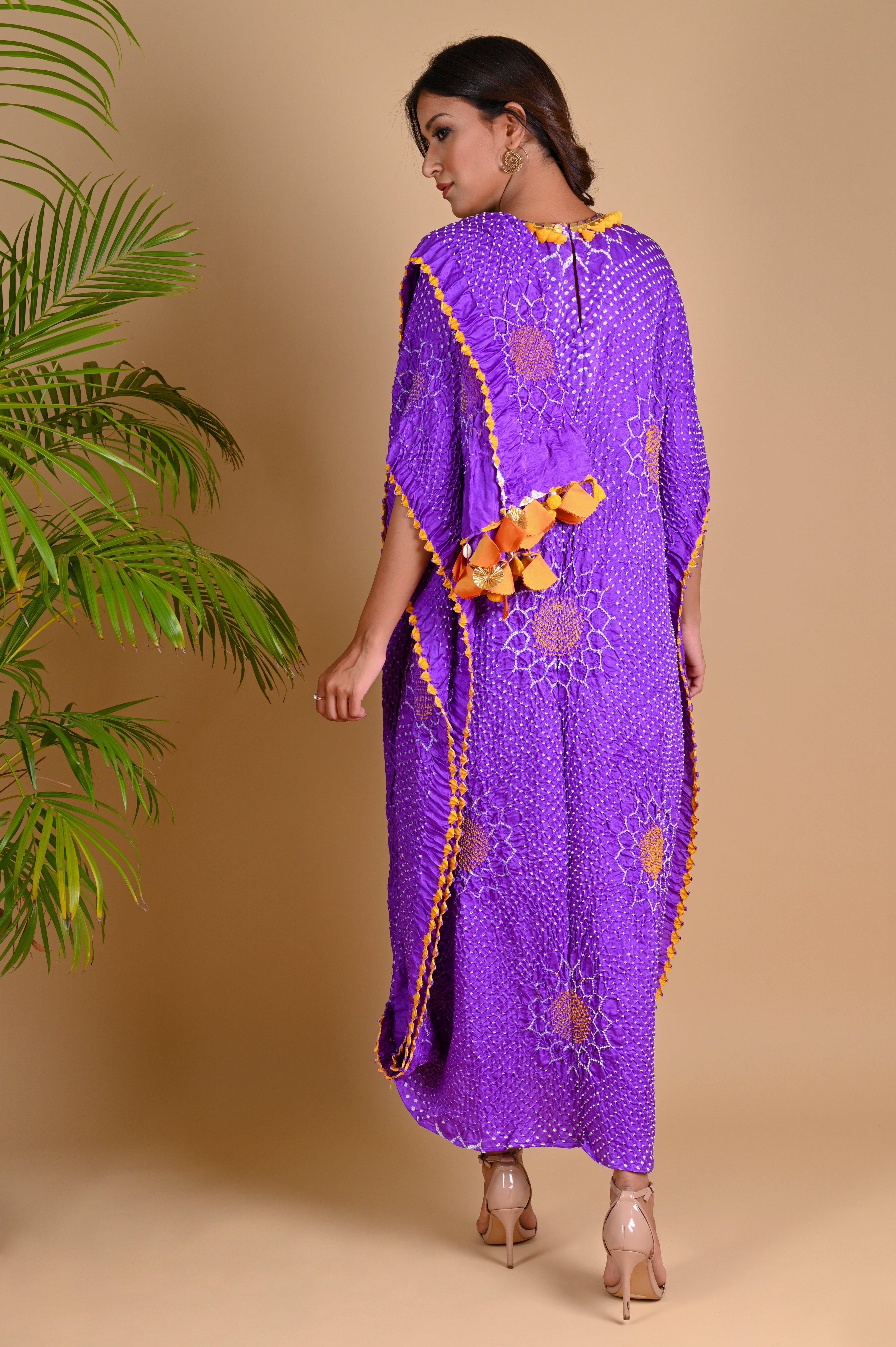 DRAPE DRESS - VALLEY OF FLOWERS