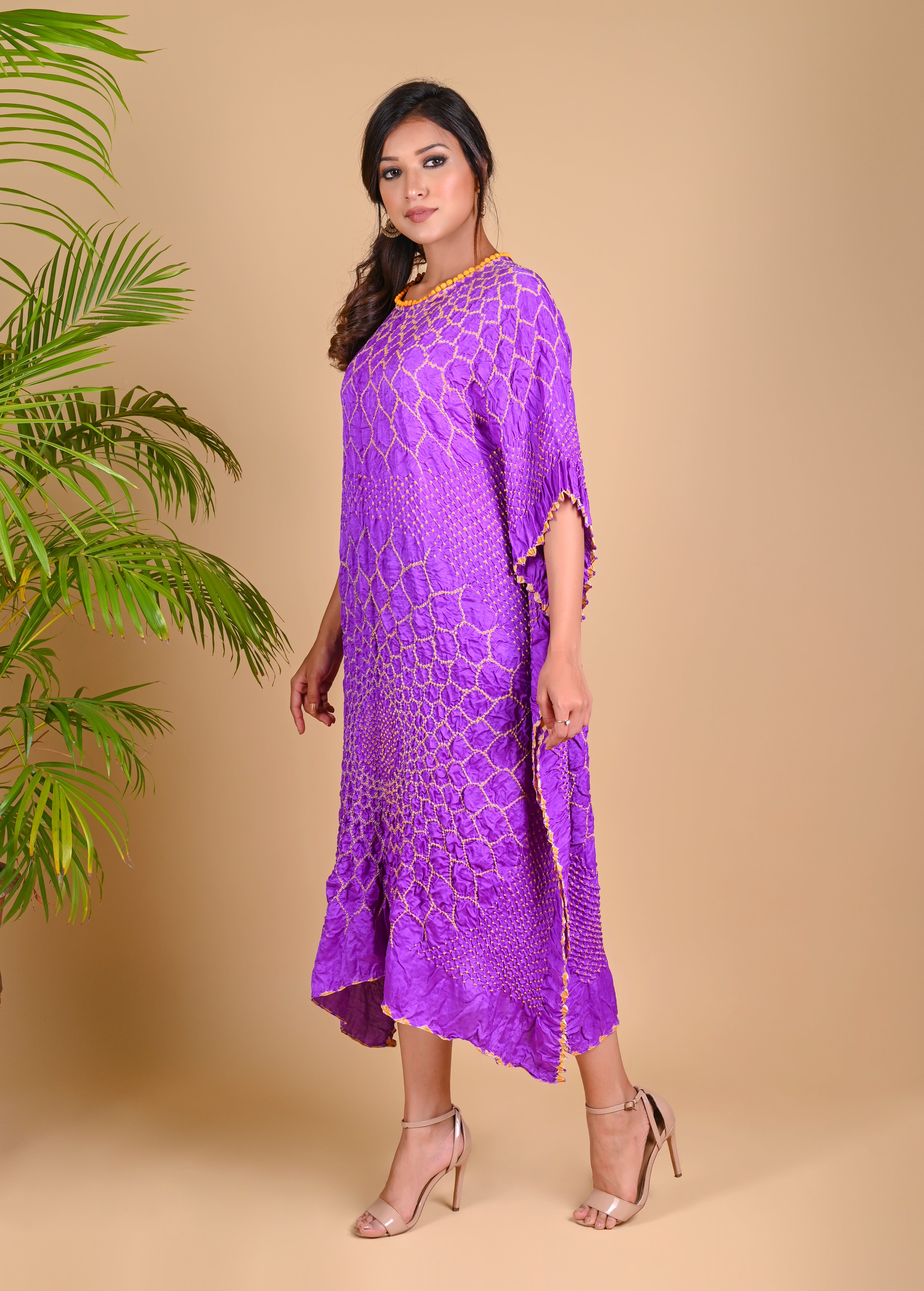 THREE FLOWERS KAFTAN