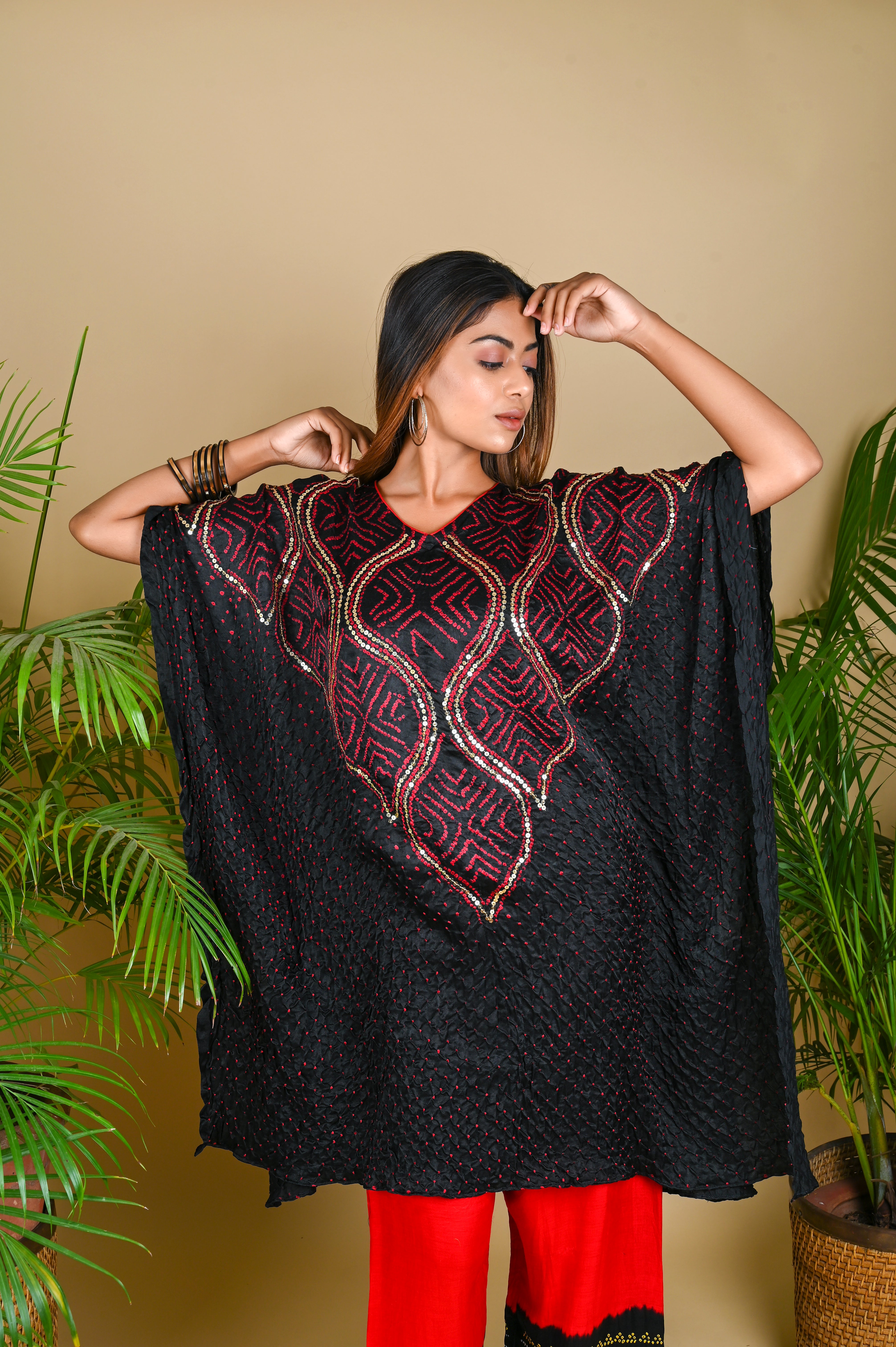 WAVE SEQUENCE KAFTAN