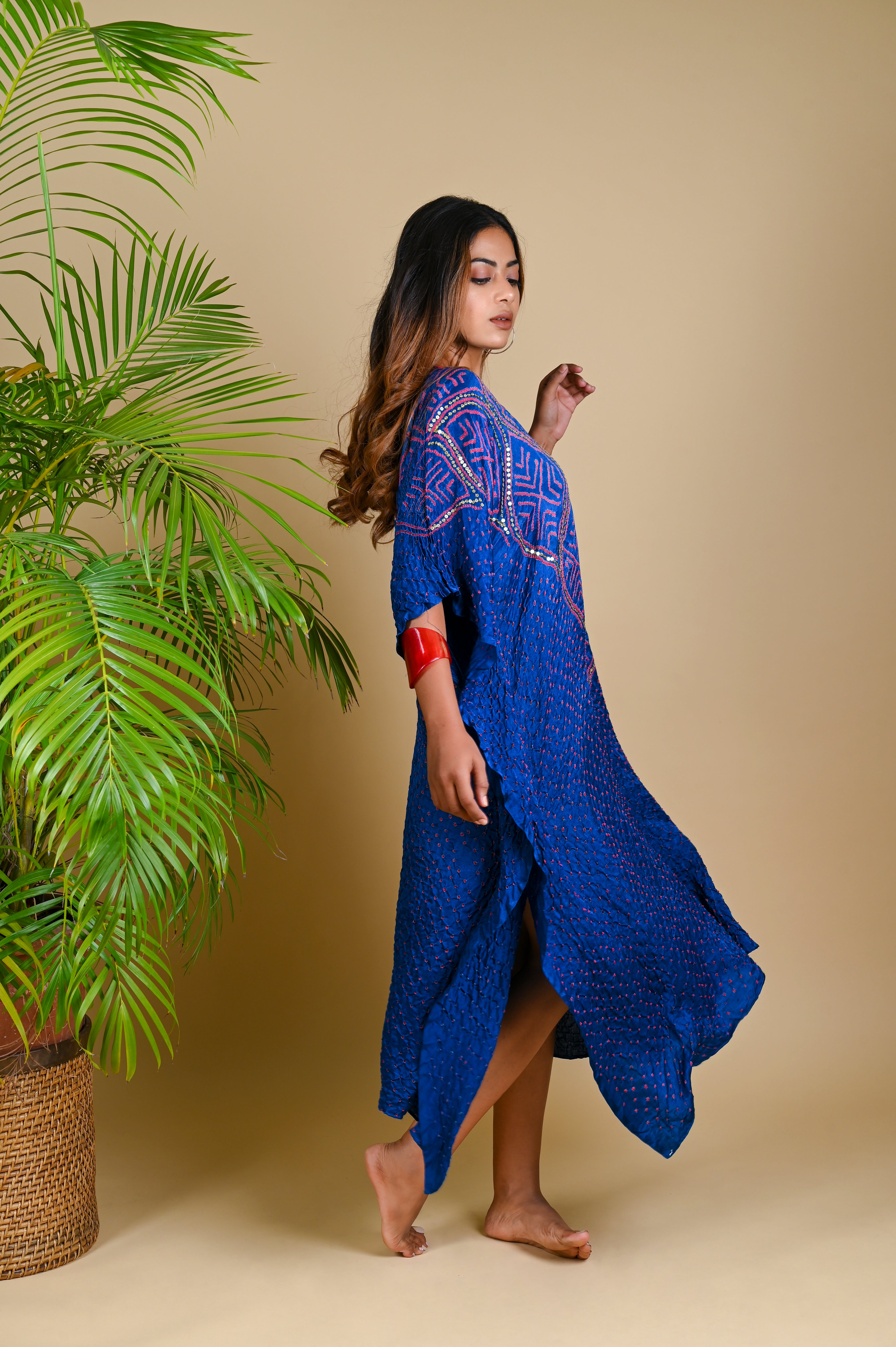 WAVE SEQUENCE KAFTAN
