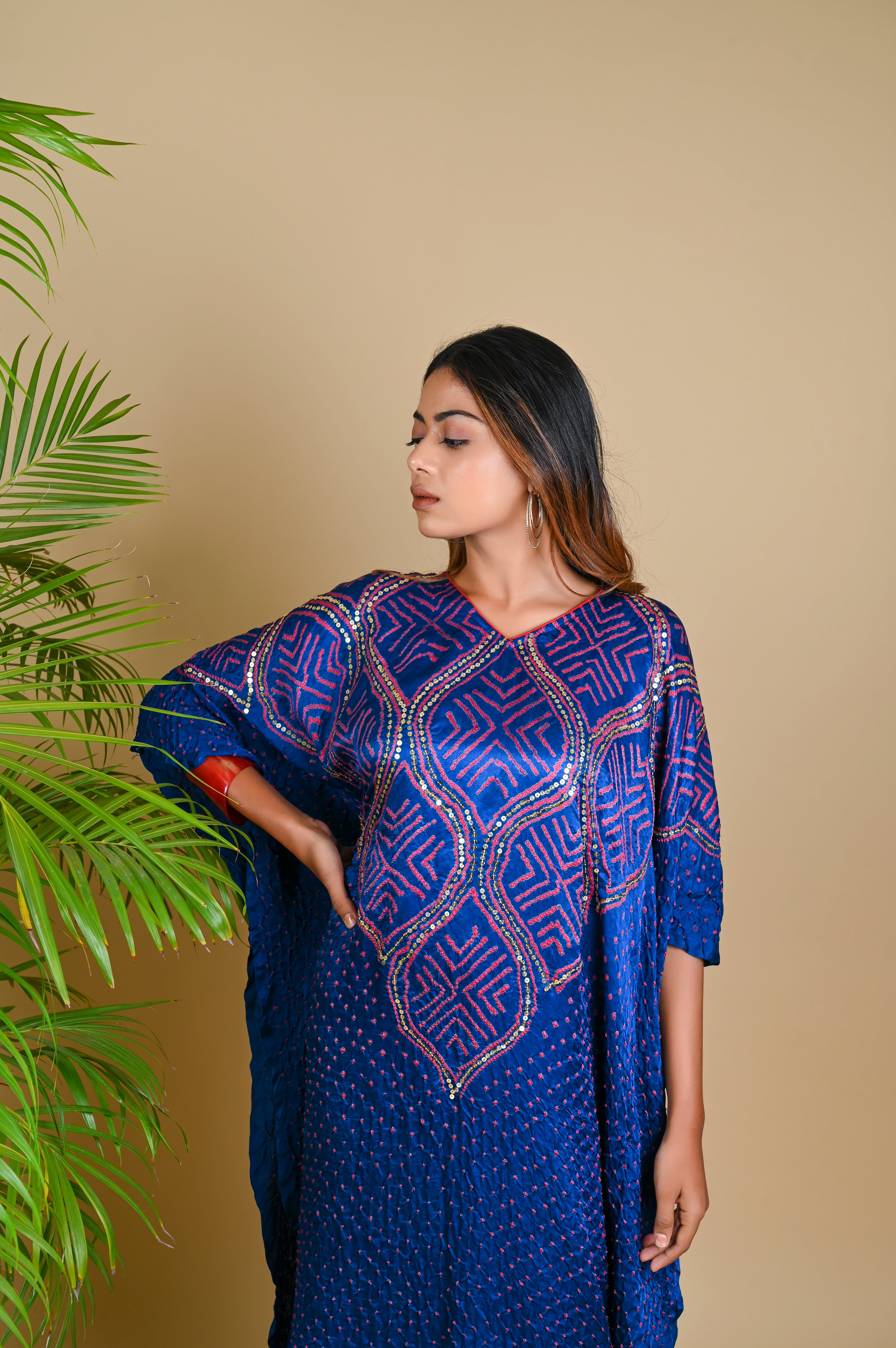 WAVE SEQUENCE KAFTAN