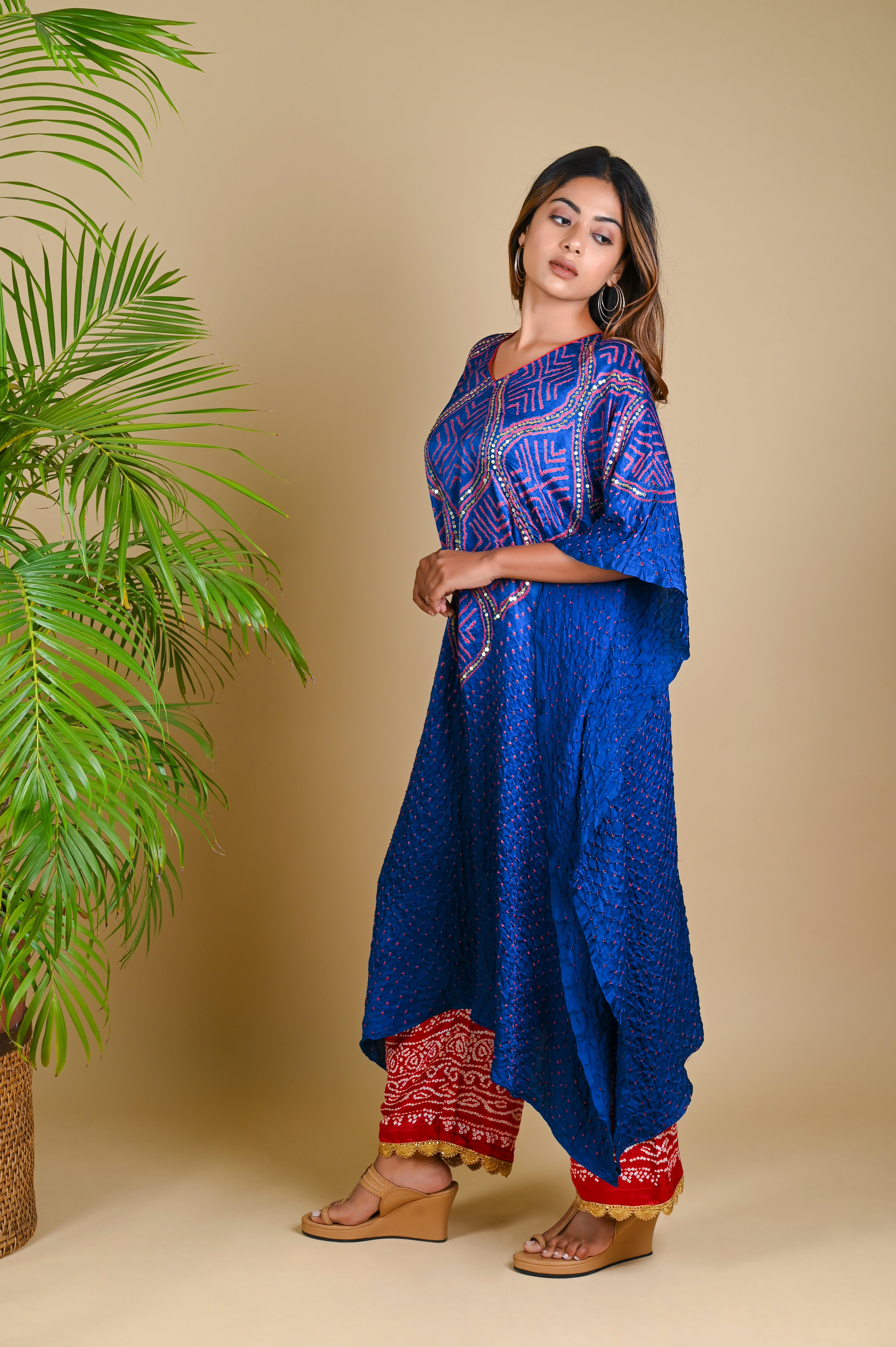 WAVE SEQUENCE KAFTAN