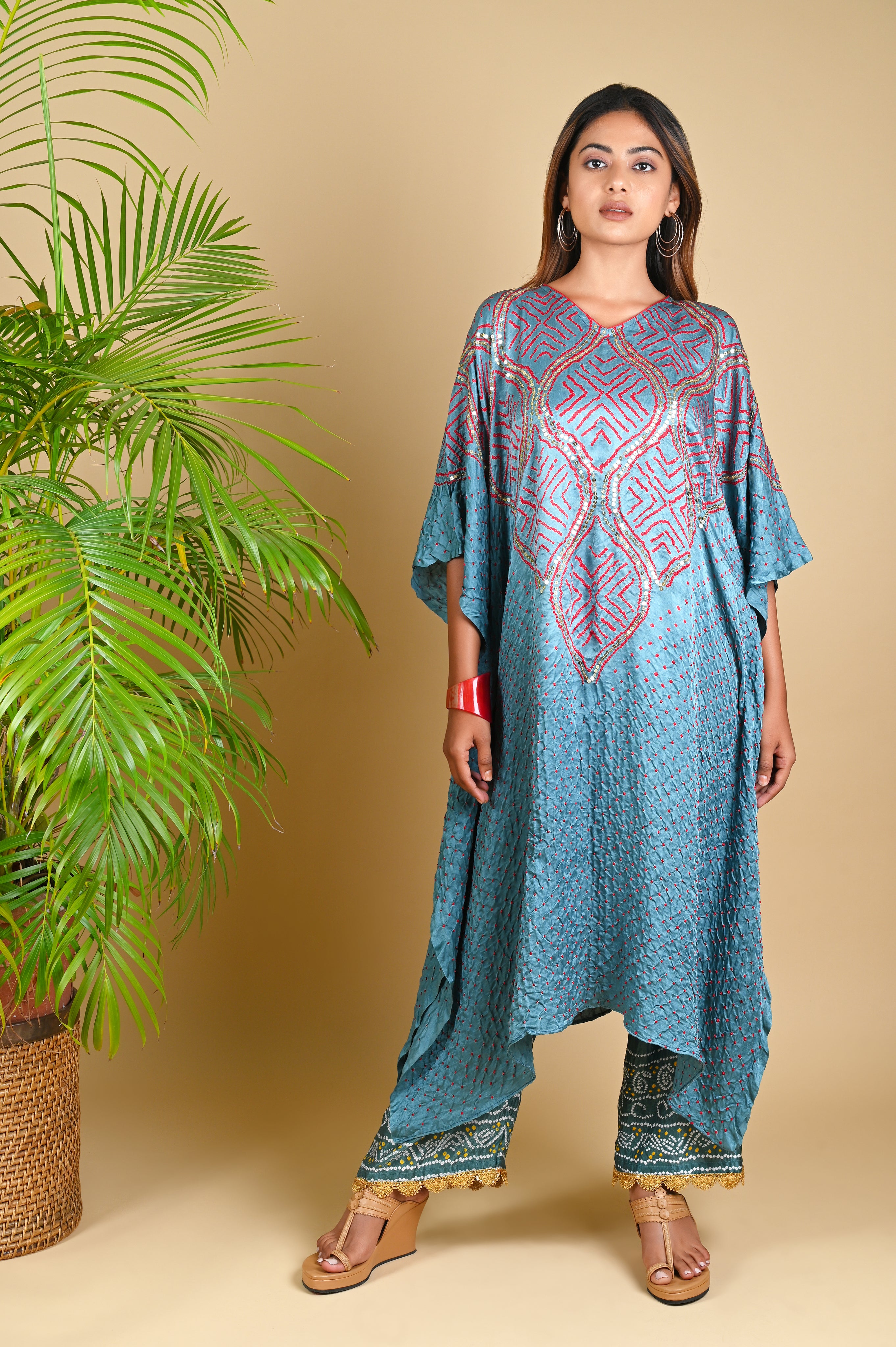 WAVE SEQUENCE KAFTAN