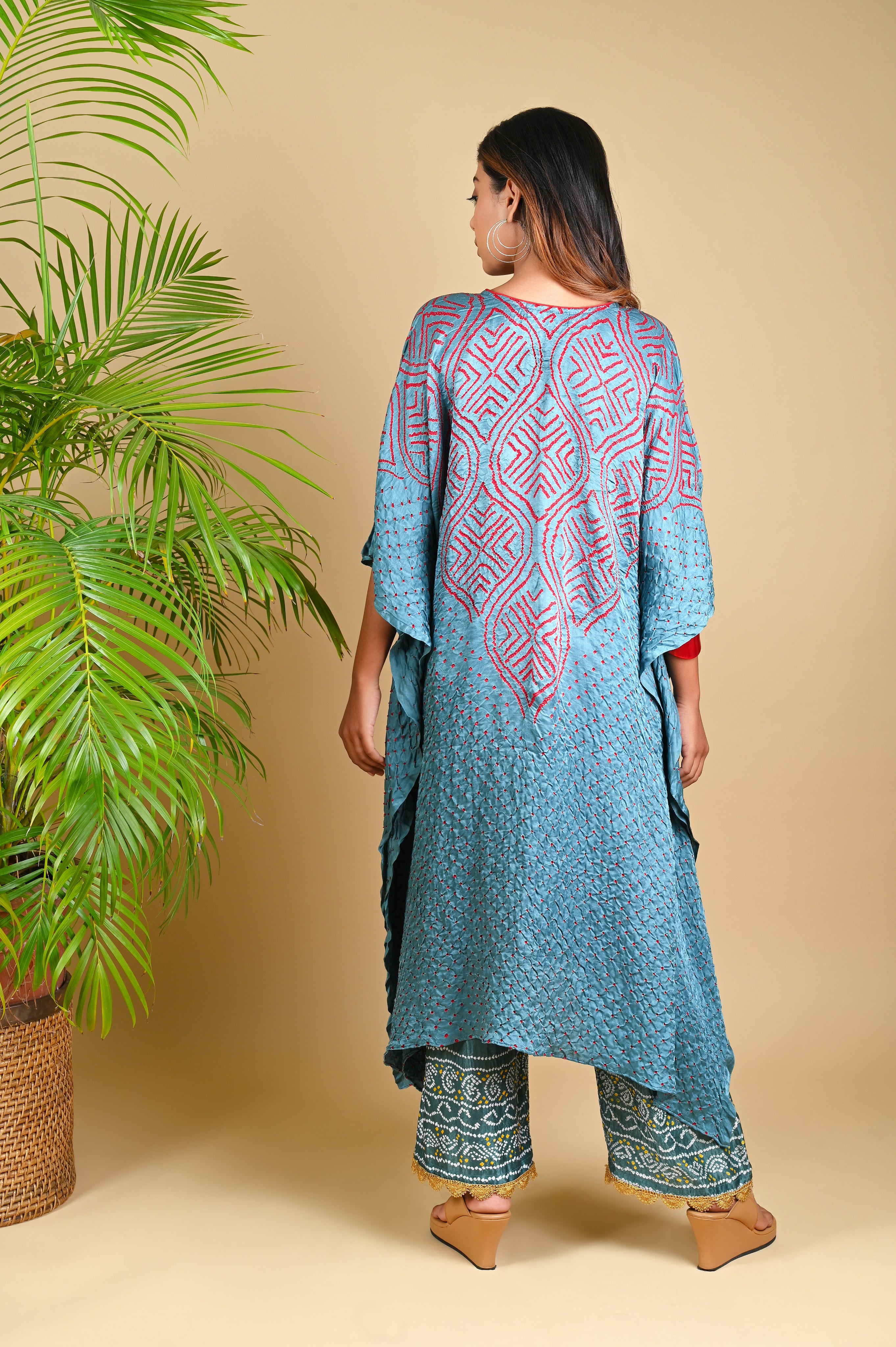WAVE SEQUENCE KAFTAN