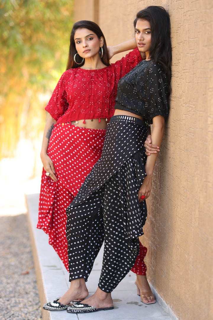 BANDHANI WRAP DHOTI