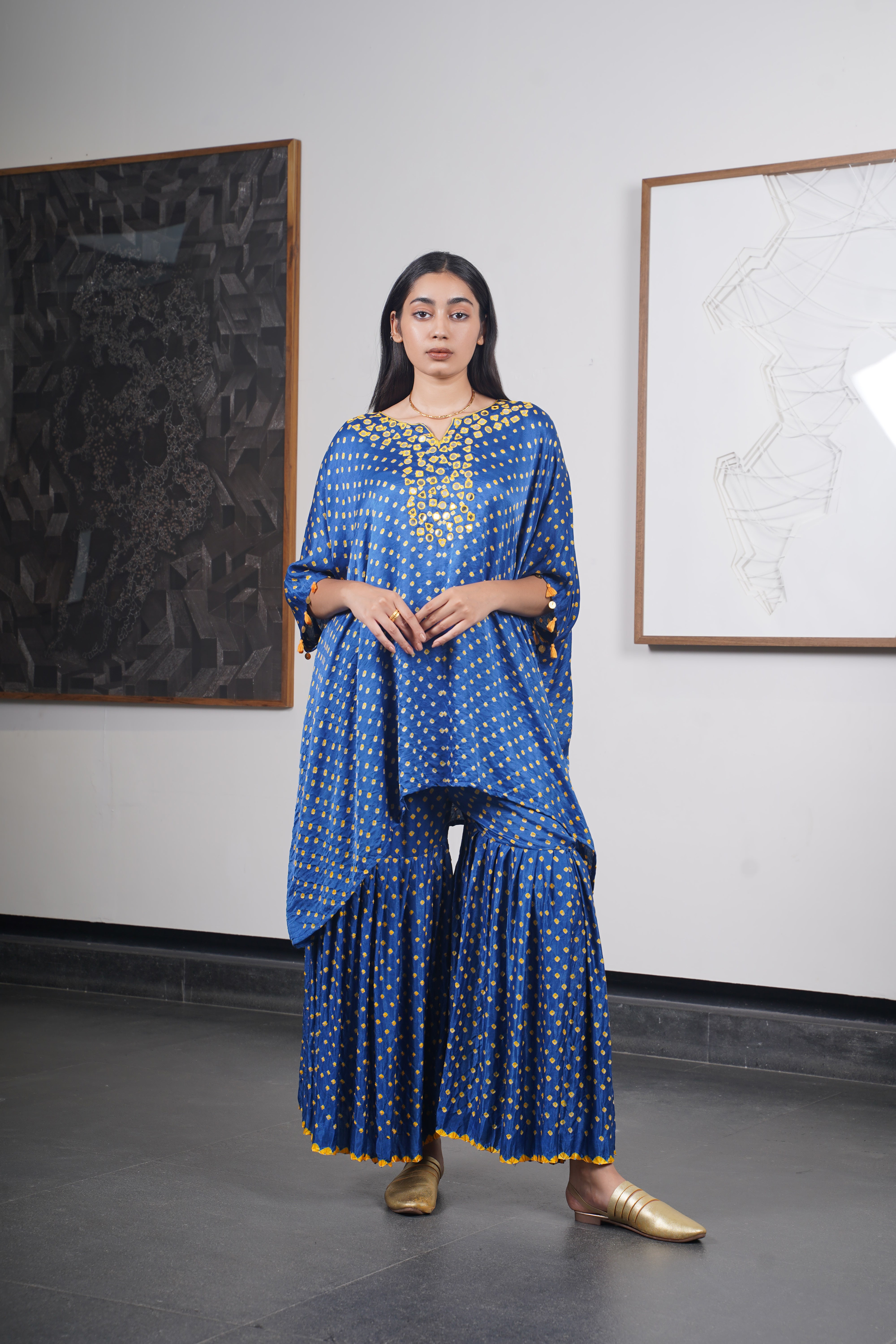 MUMTAZ MIRROR GARARA SET