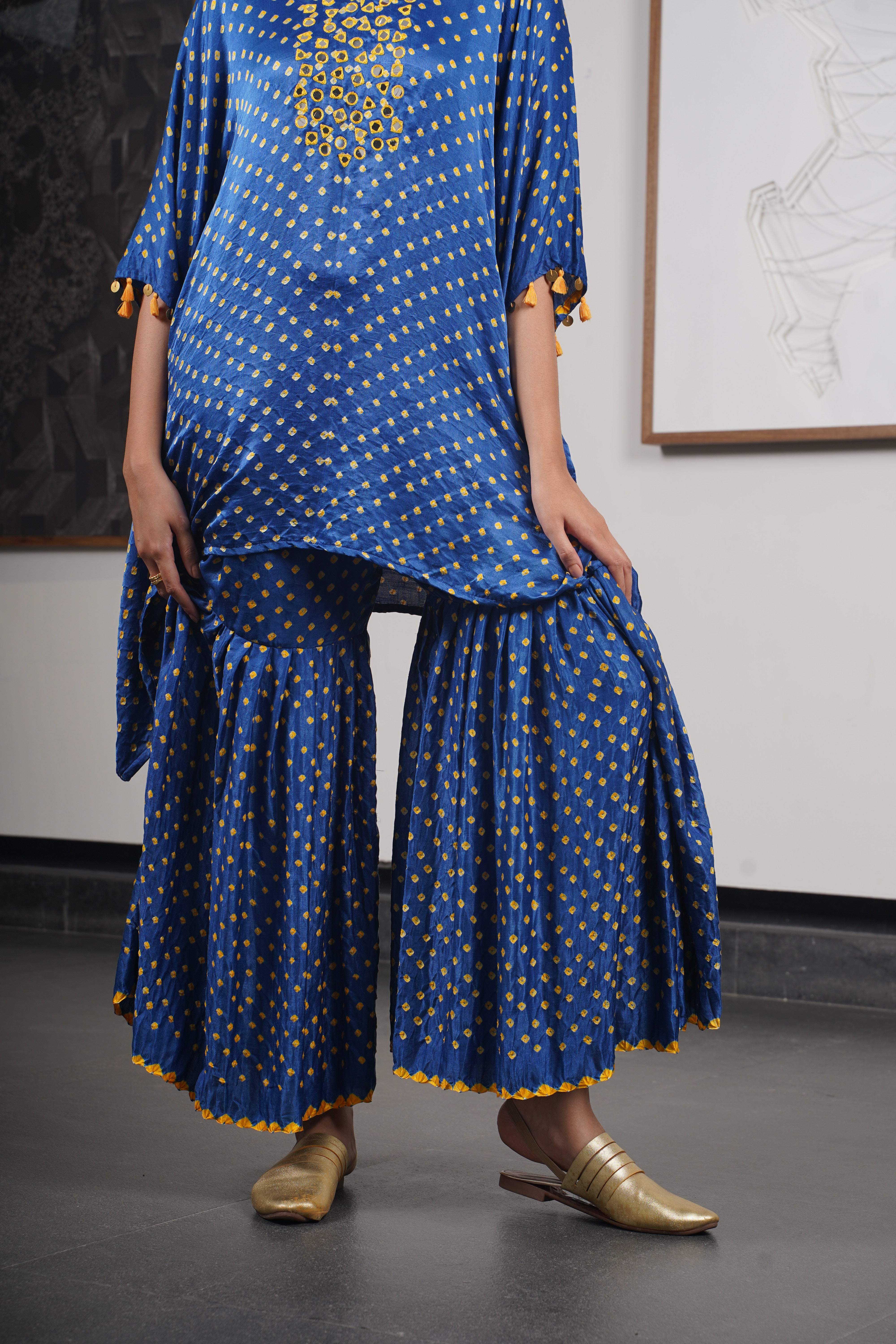 MUMTAZ MIRROR GARARA SET