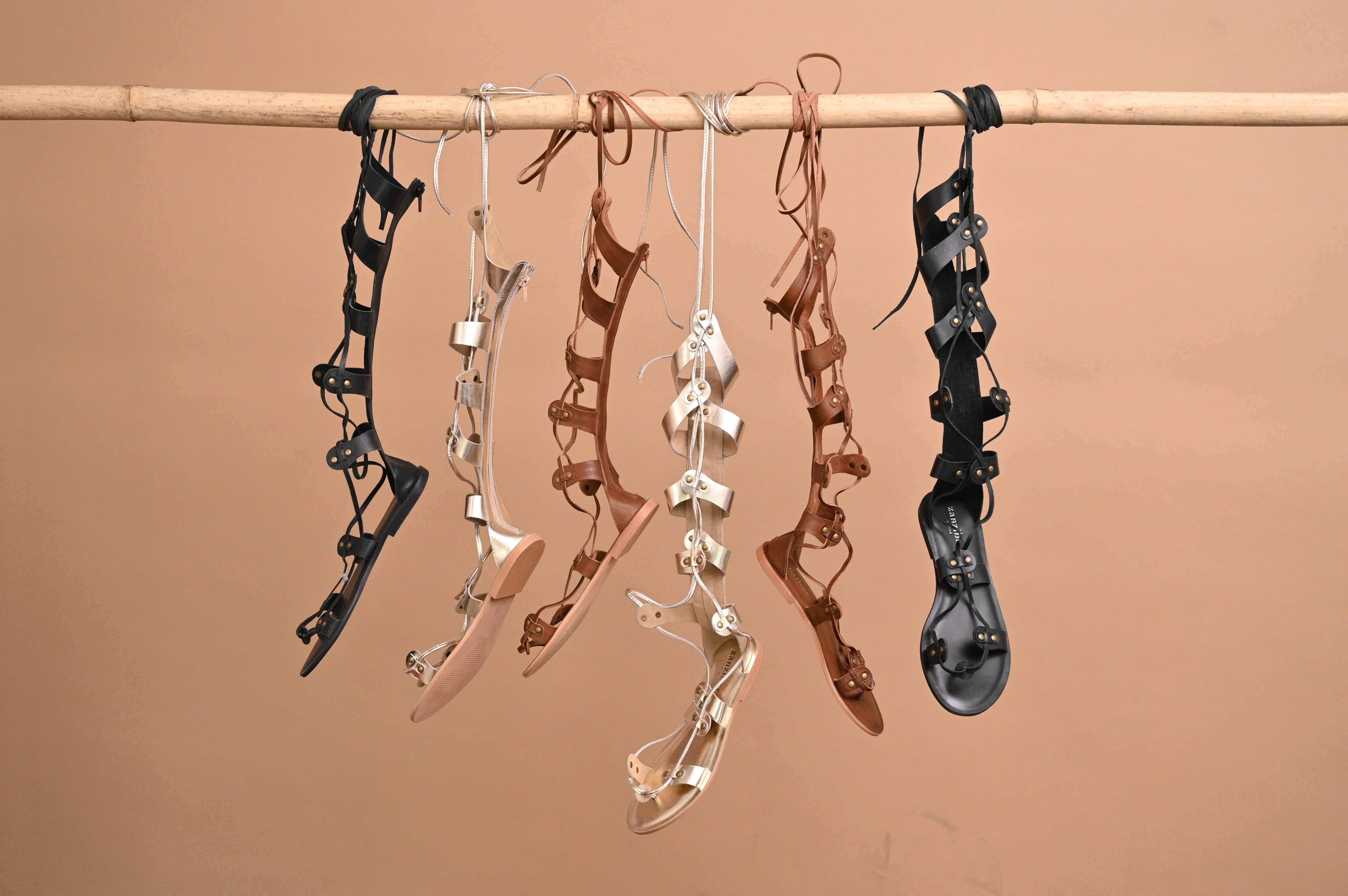 Female Footwear -Metallic