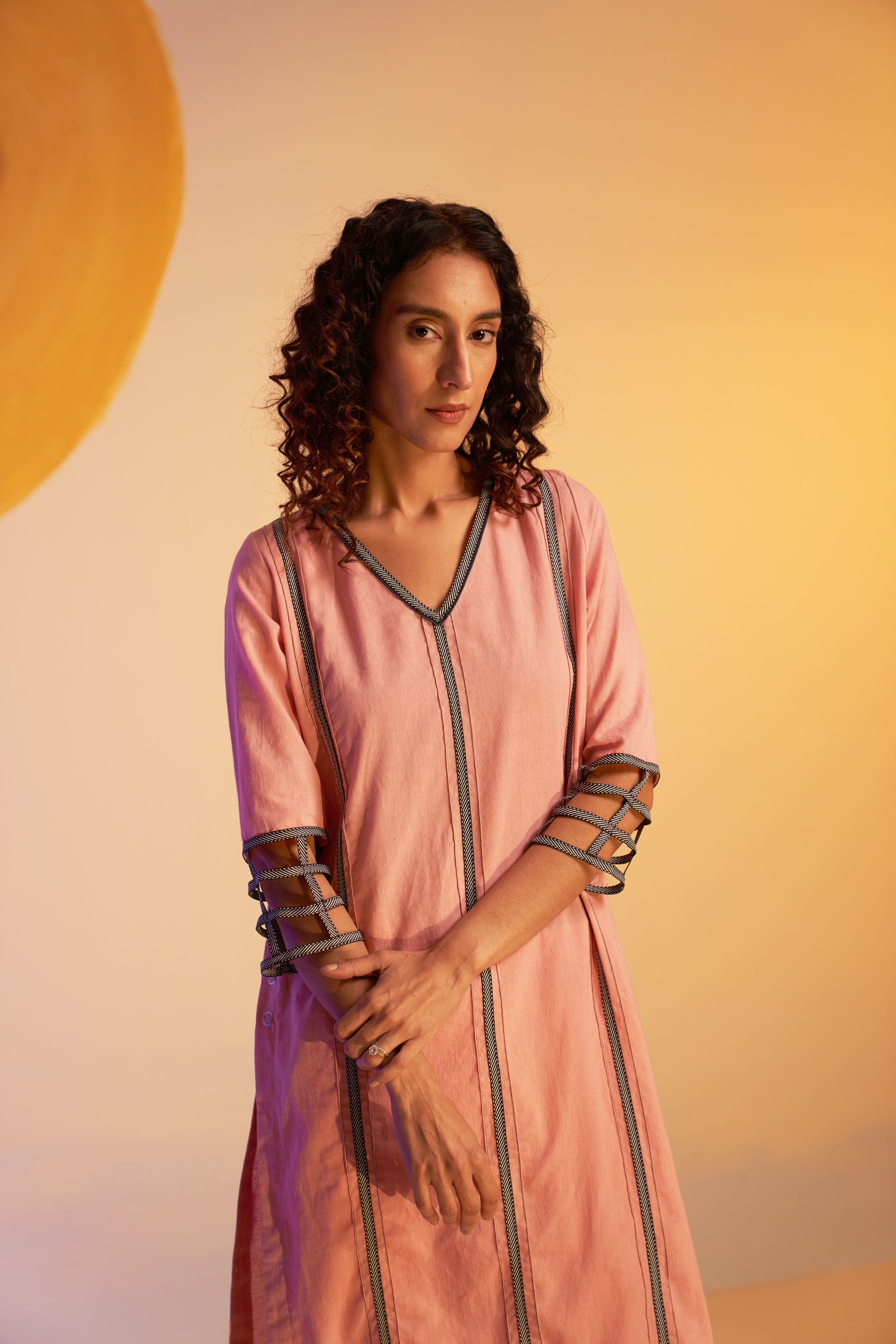 MAZE KURTA SET