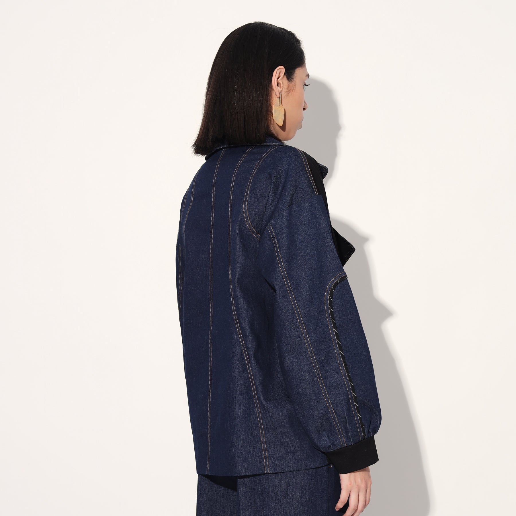 DENIM OVERSIZE JACKET