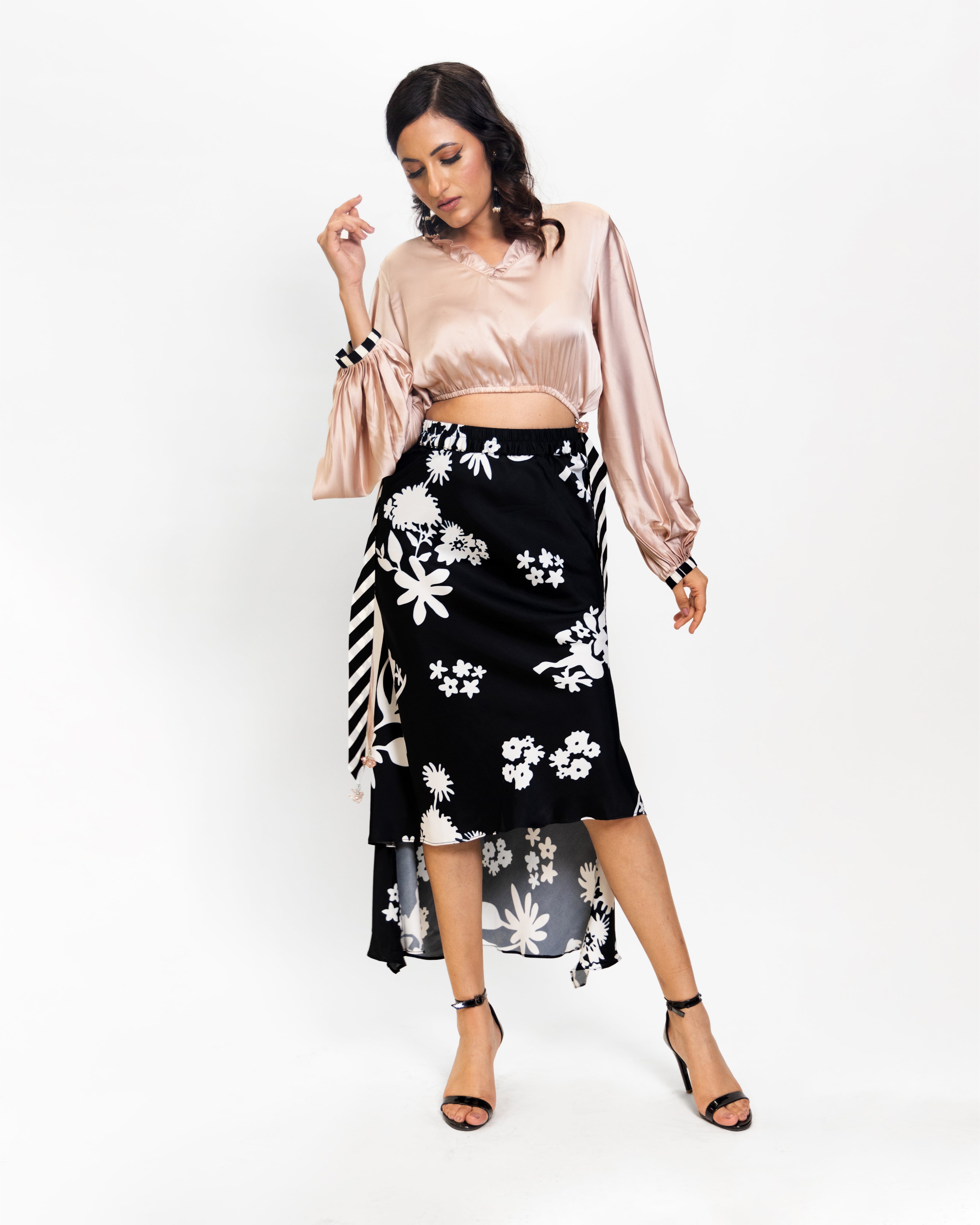 SHELLY CROP TOP AND SET