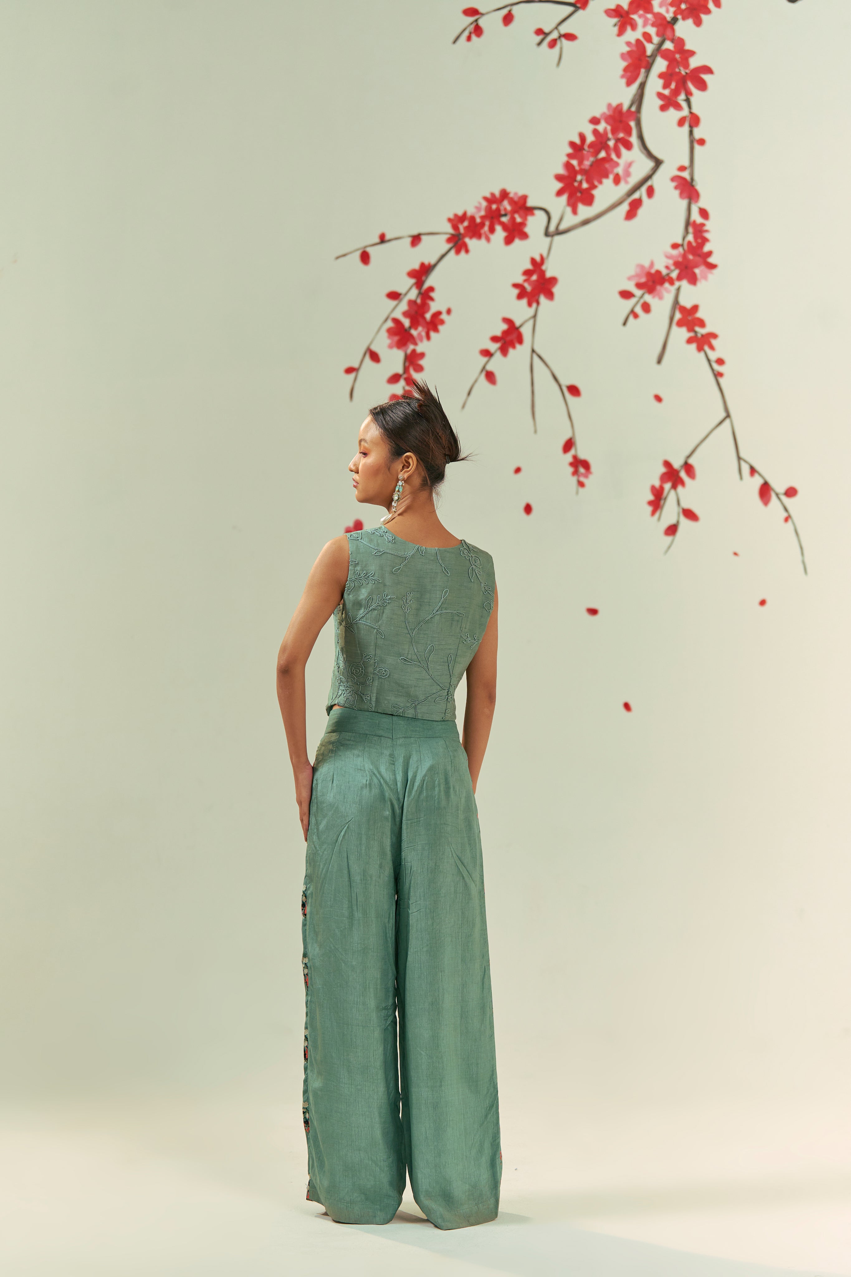 Kaze Vest and Tailored Pants Co-ord