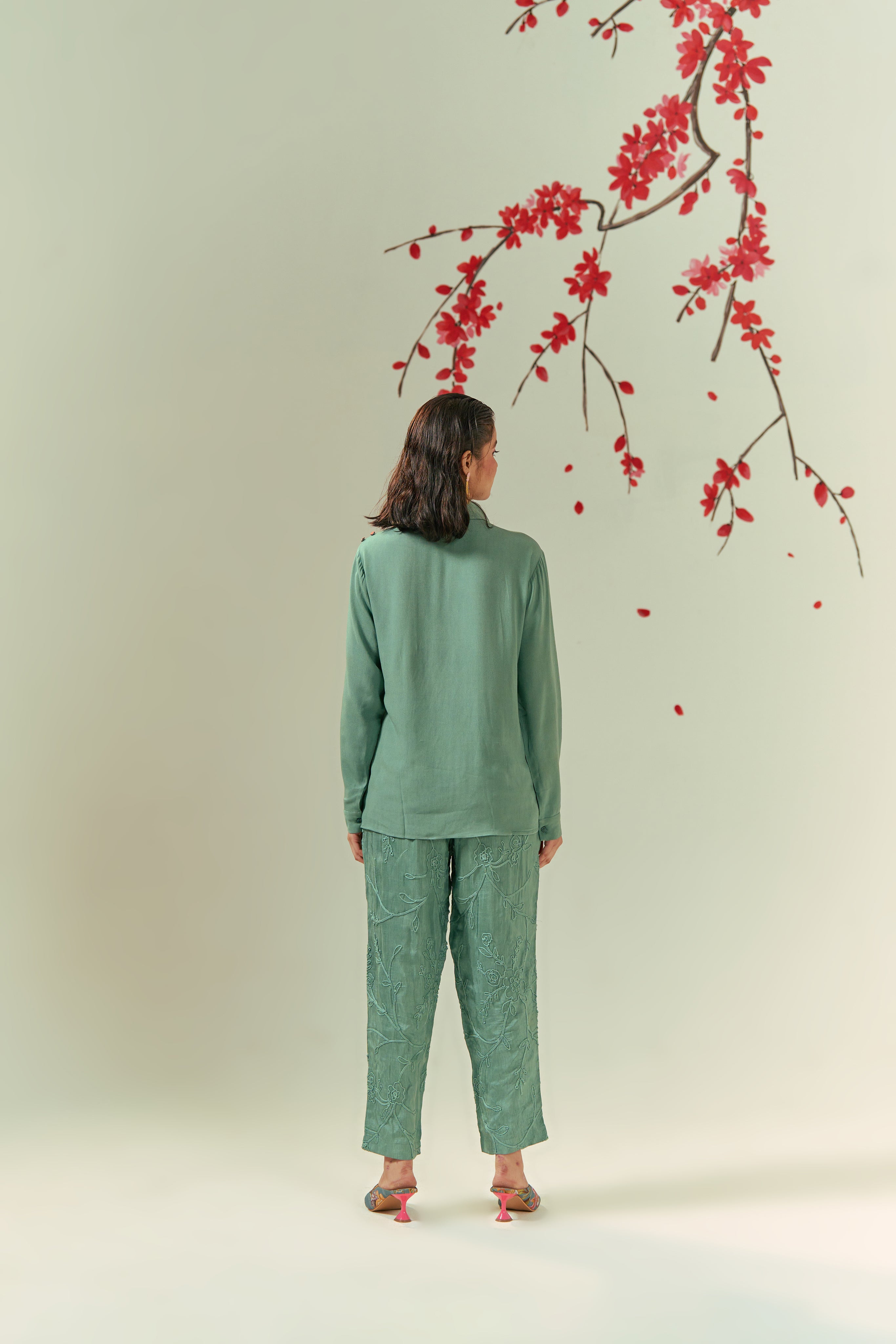 Zen Green Co-ord Set