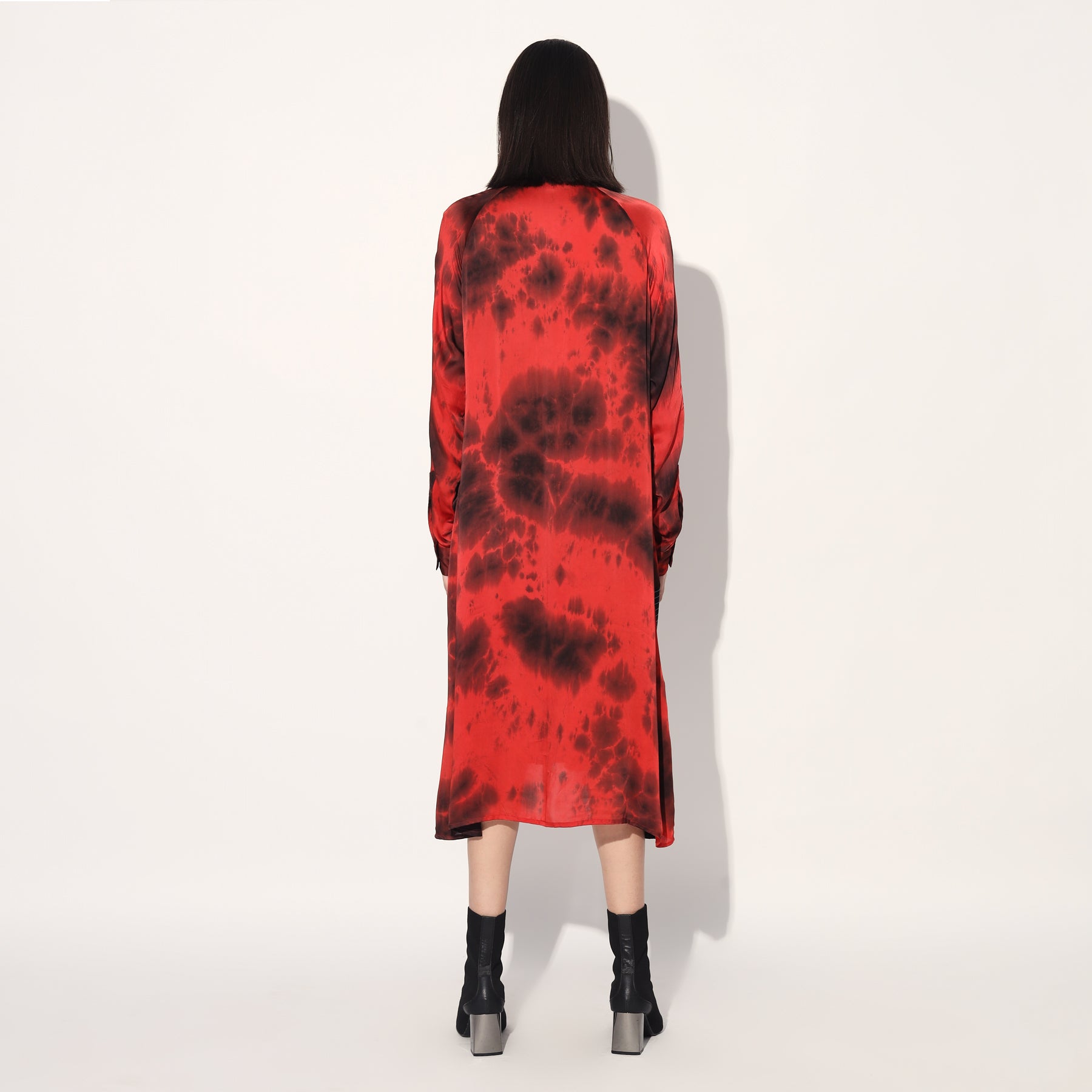TIE DYE SHIRT DRESS
