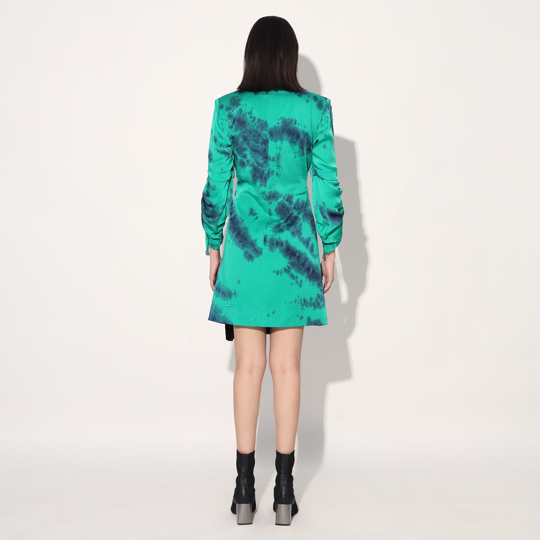 TIE DYE JACKET DRESS