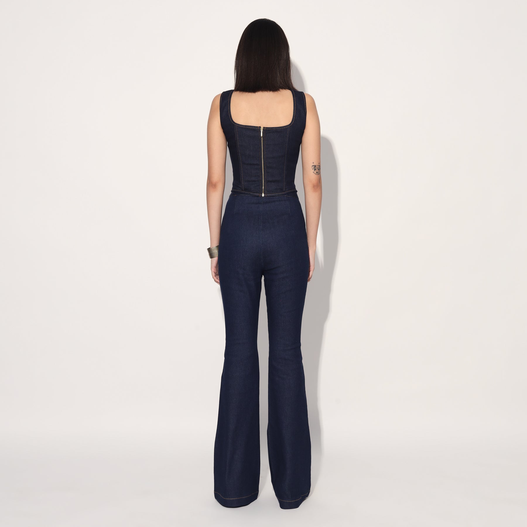 DENIM CORSET