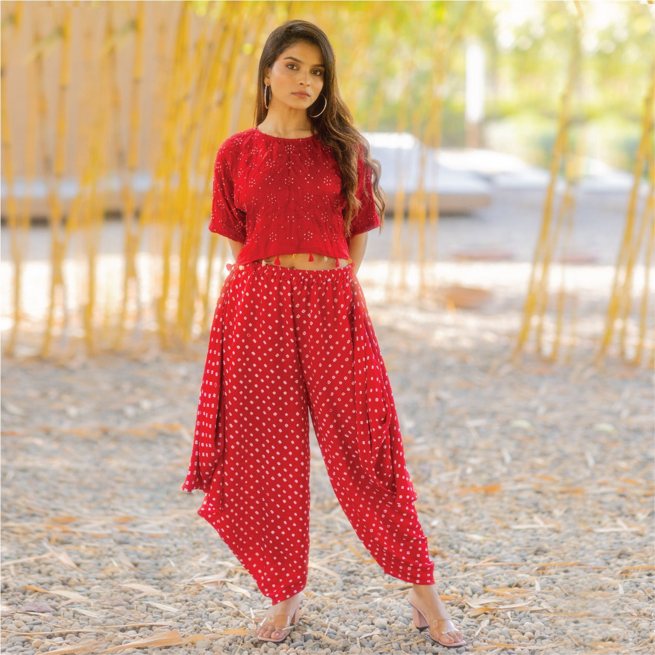 BANDHANI WRAP DHOTI