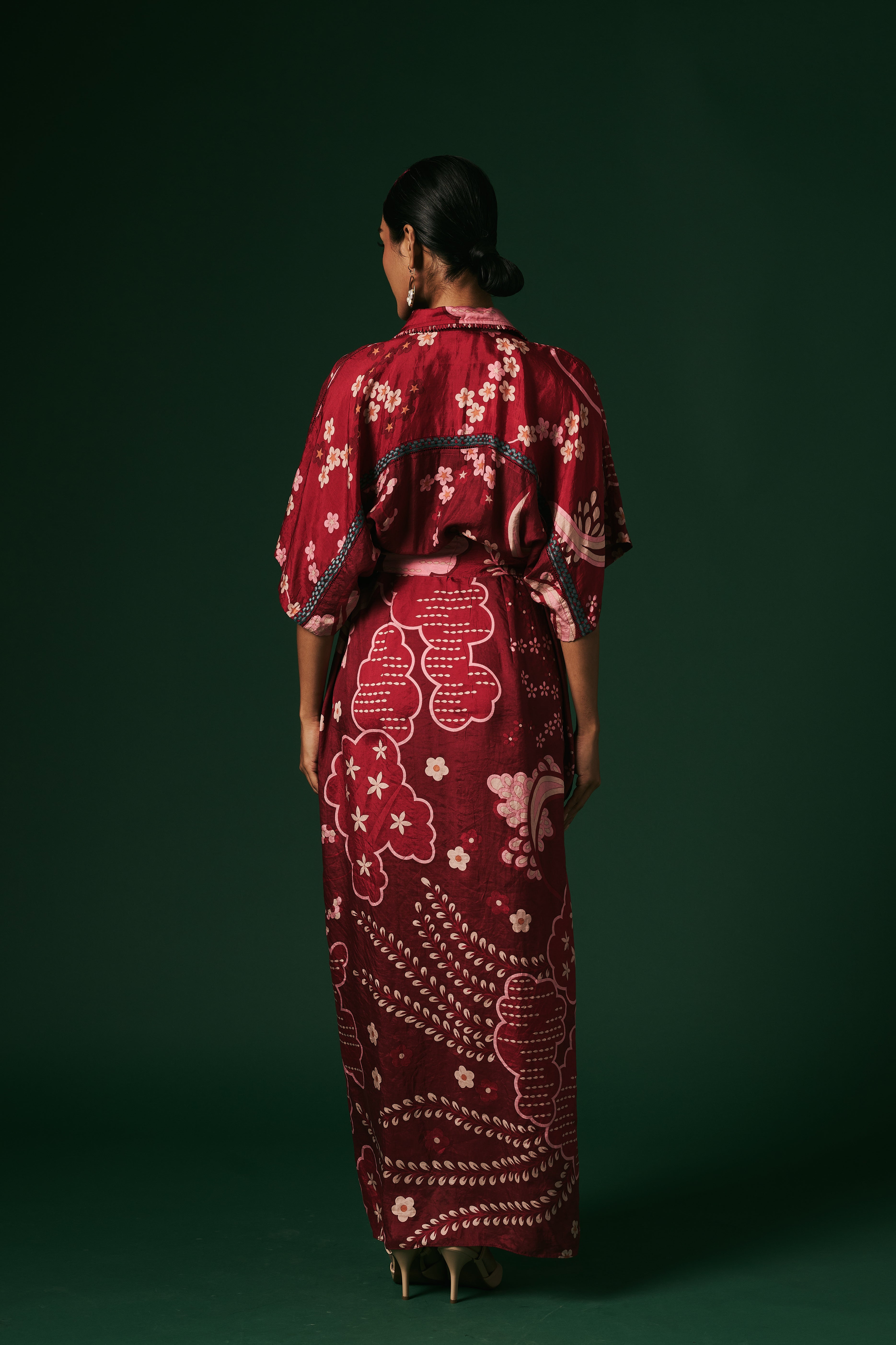 DRAPED DRESS
