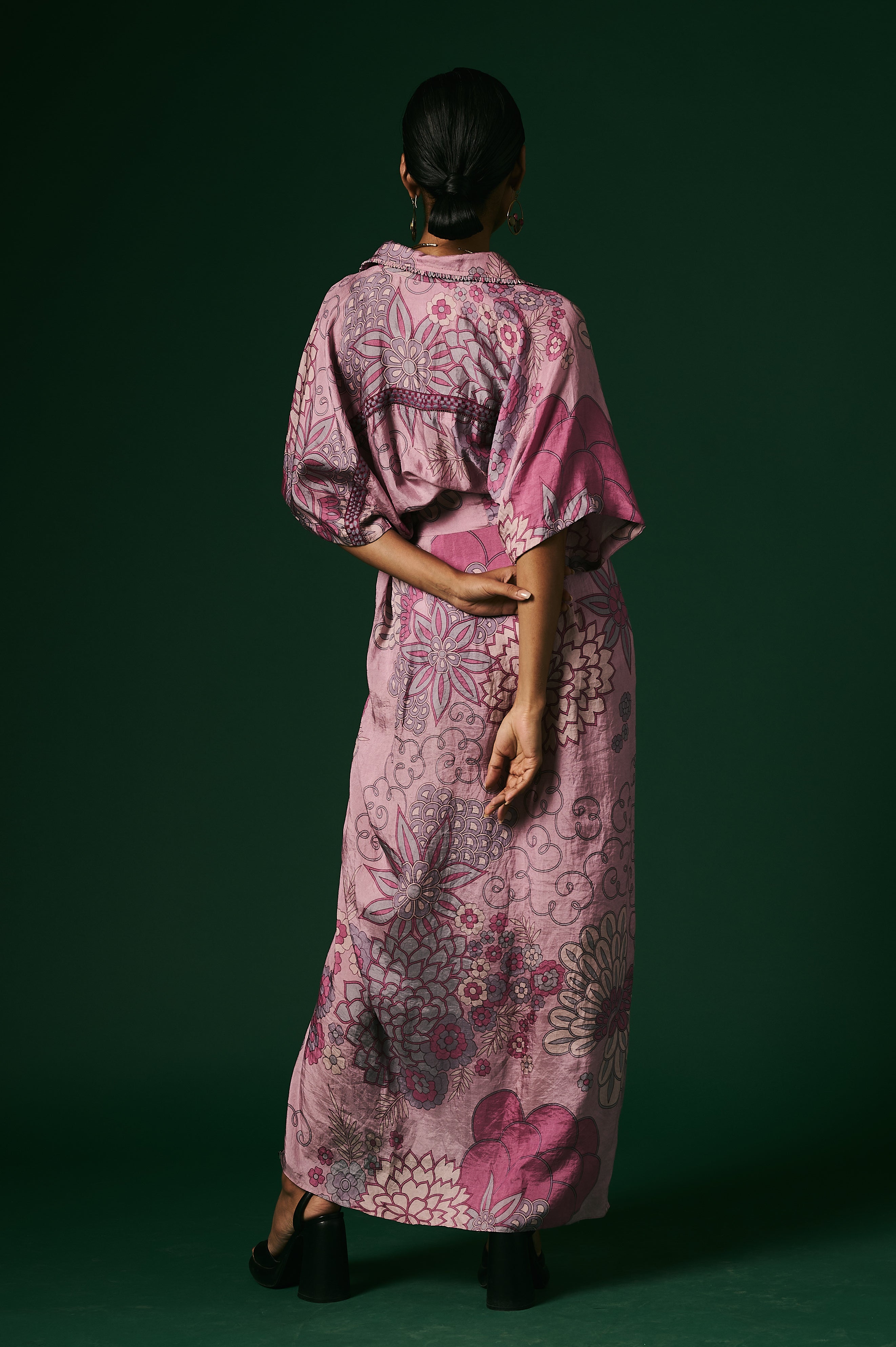 DRAPED DRESS