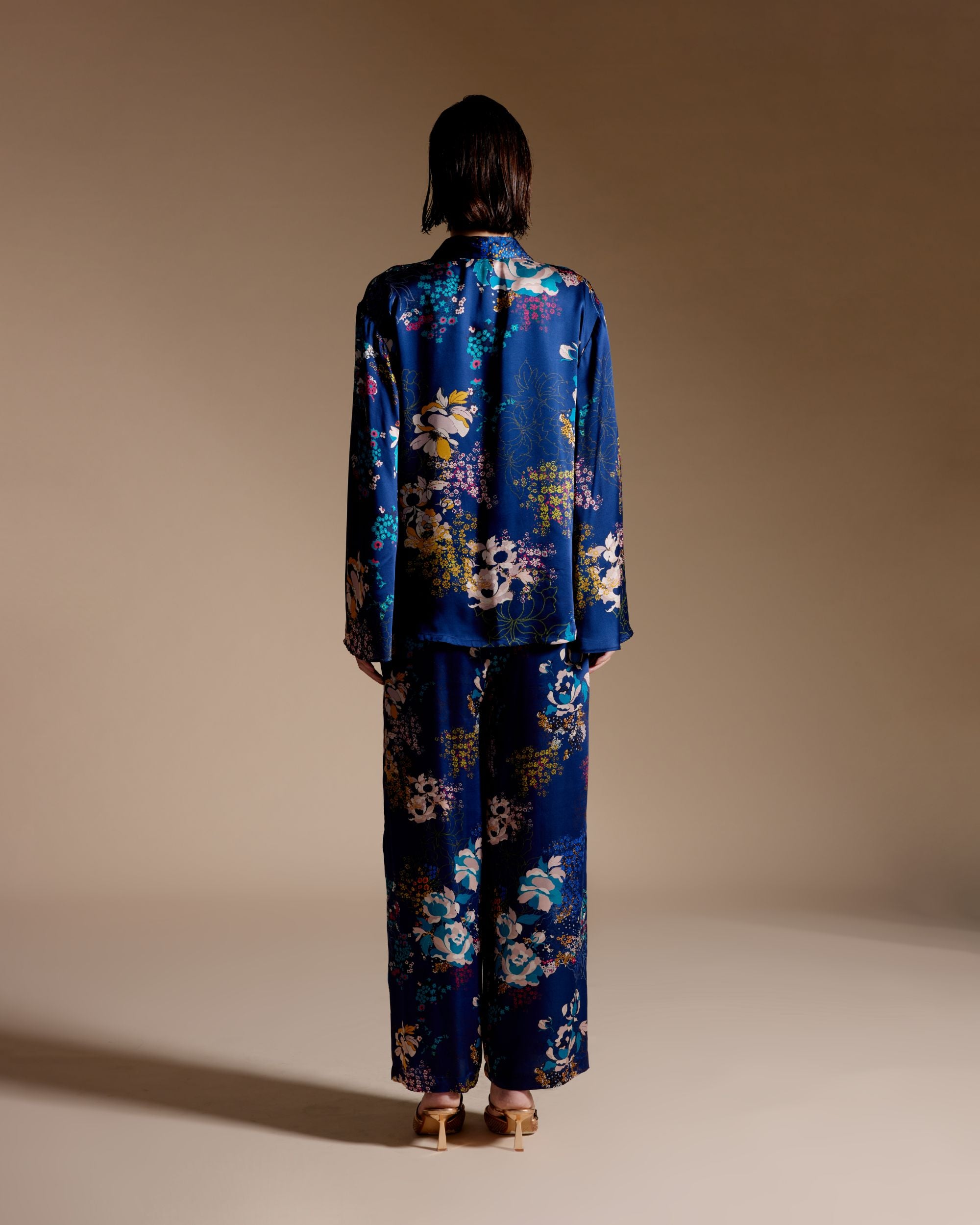 Leah Set - Winter Garden (Blue)