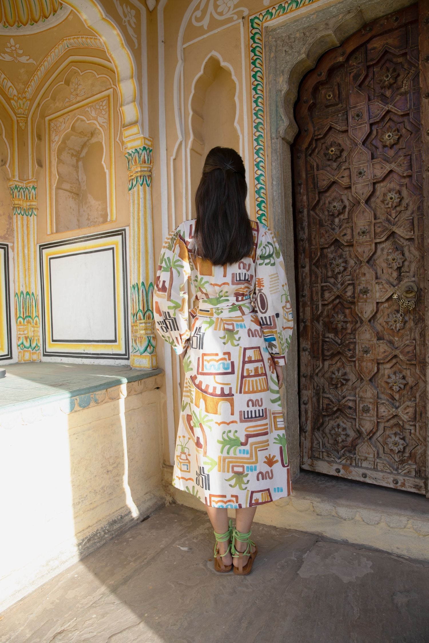 Late august dress in casablanca