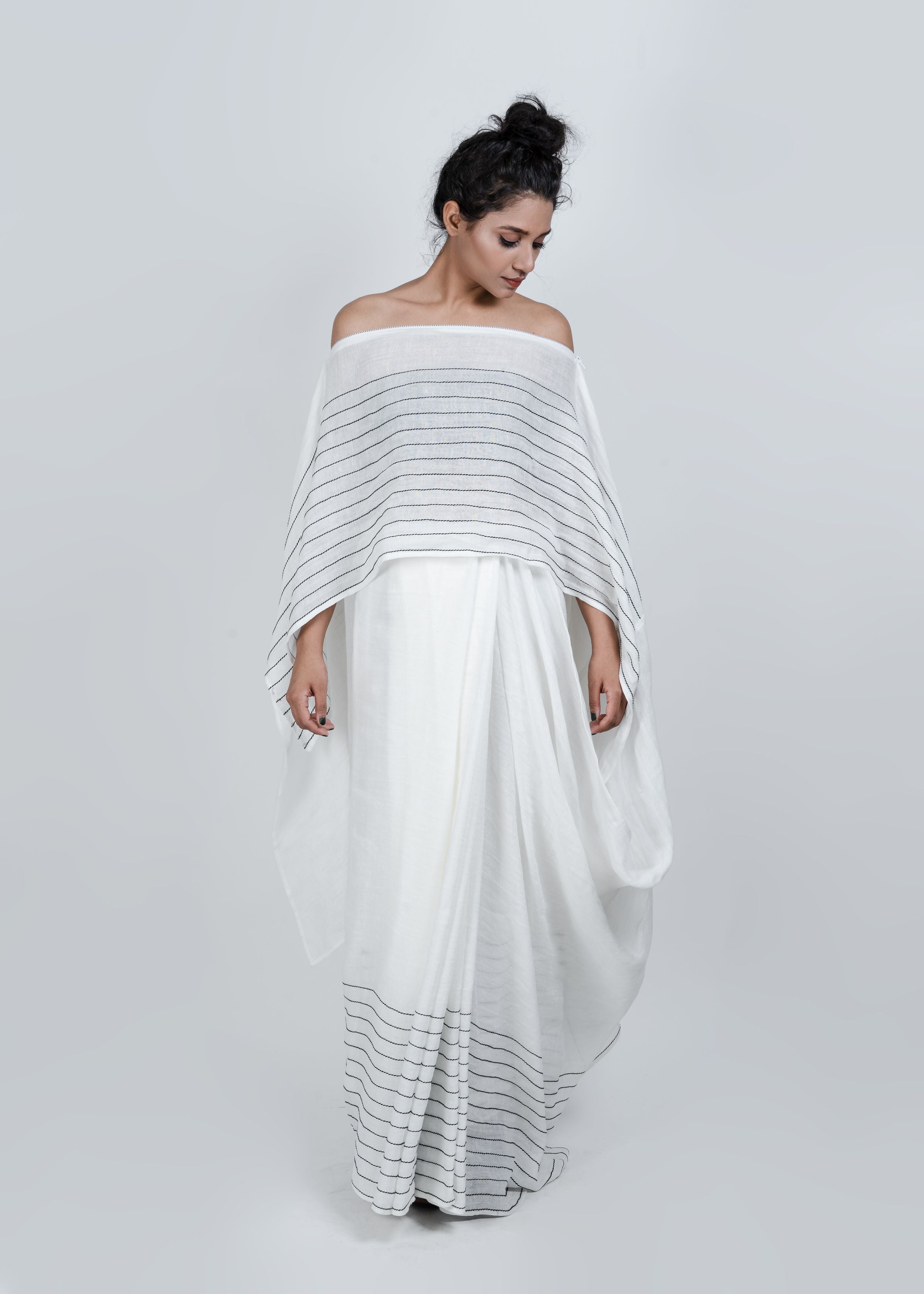 Linen Saree