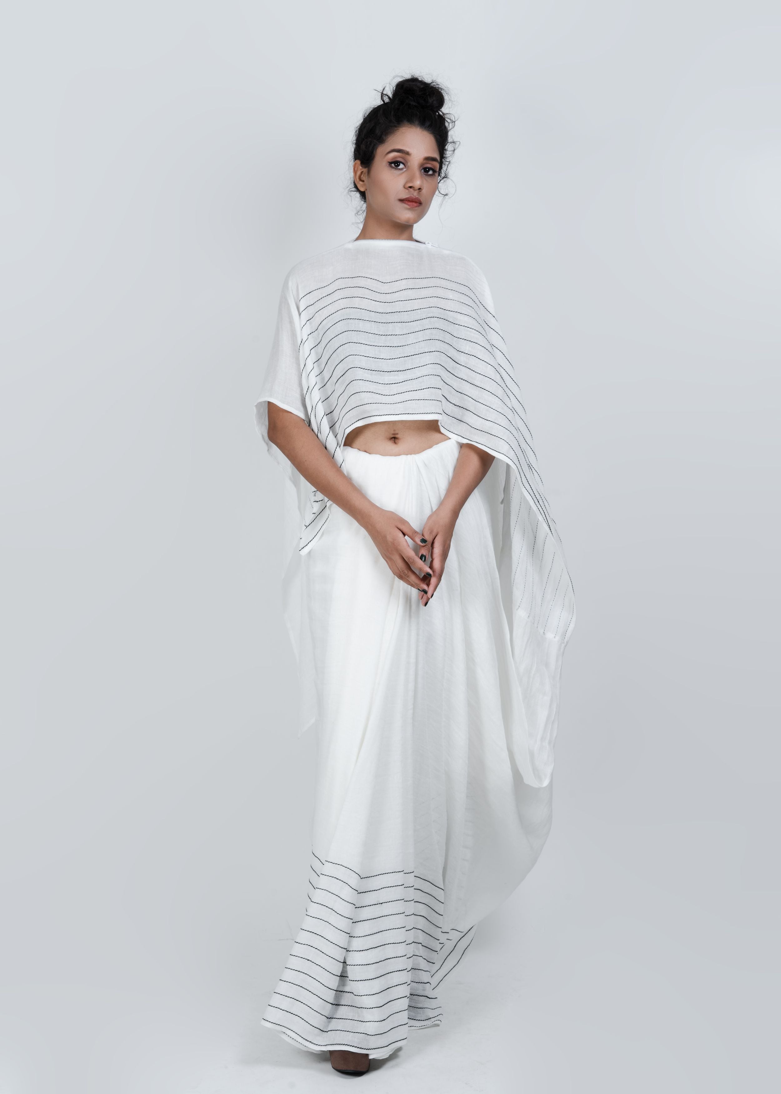 Linen Saree