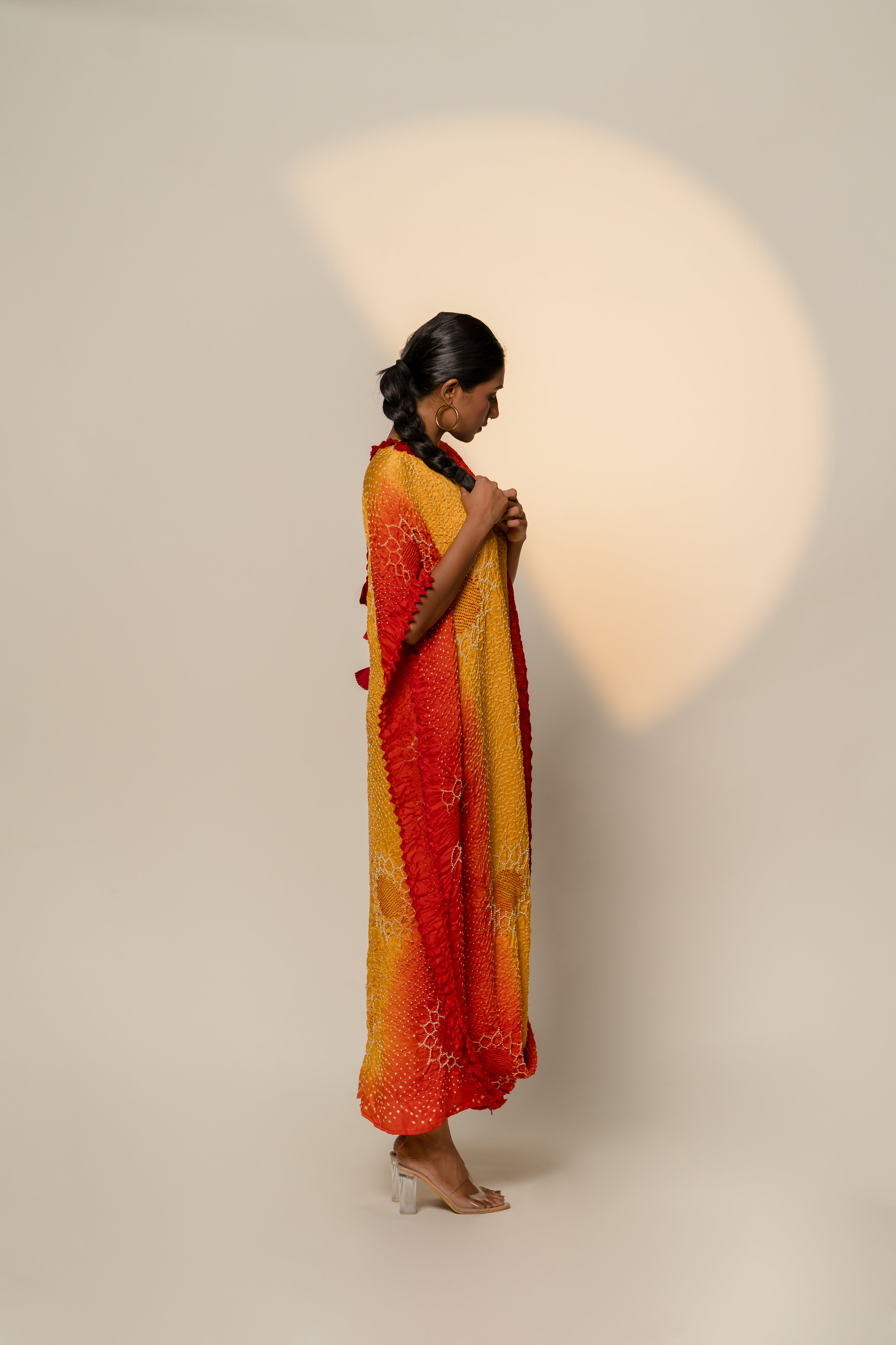 DRAPE DRESS - VALLEY OF FLOWERS