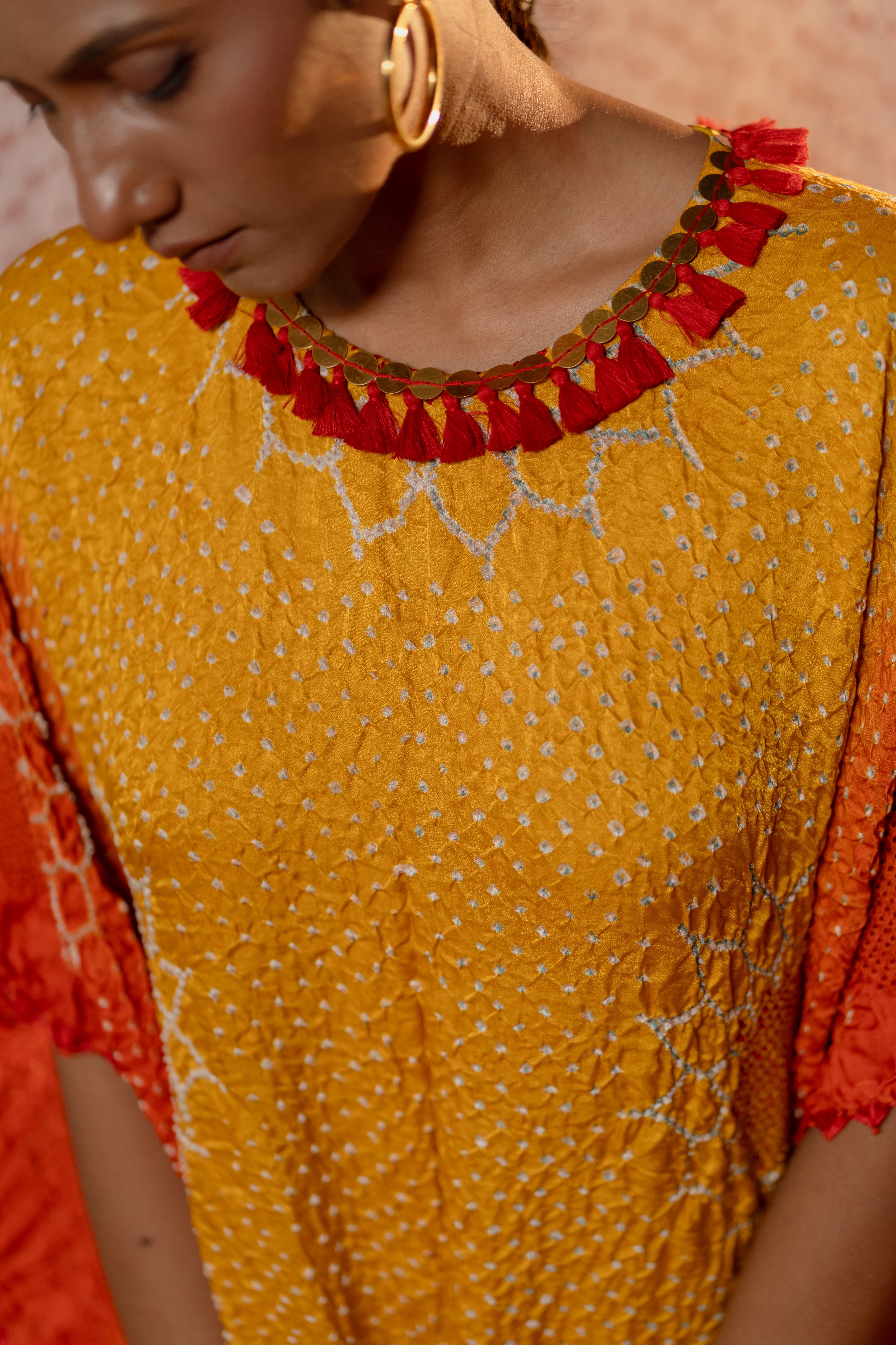 DRAPE DRESS - VALLEY OF FLOWERS
