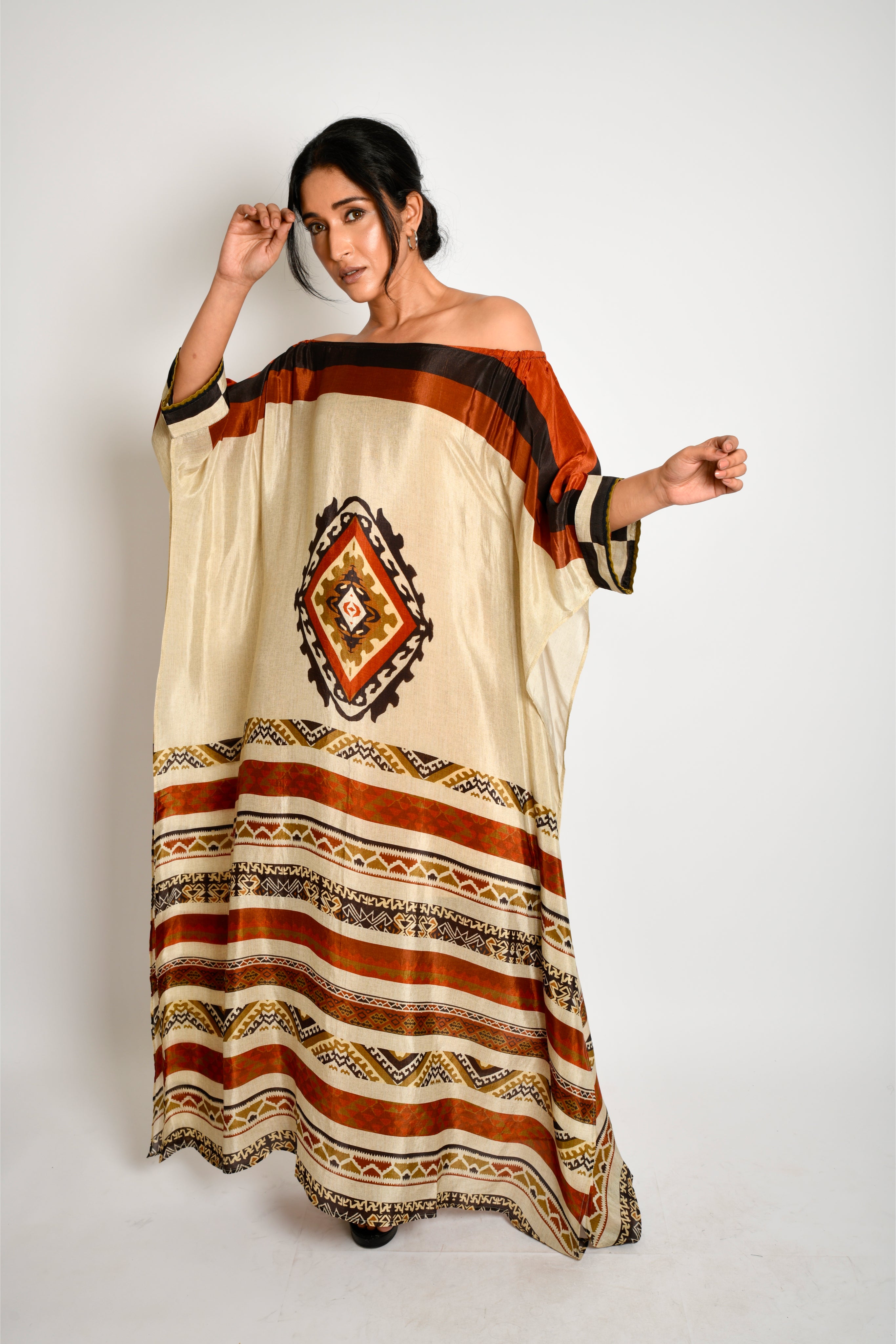 KAFILLA OFF SHOULDER DRESS