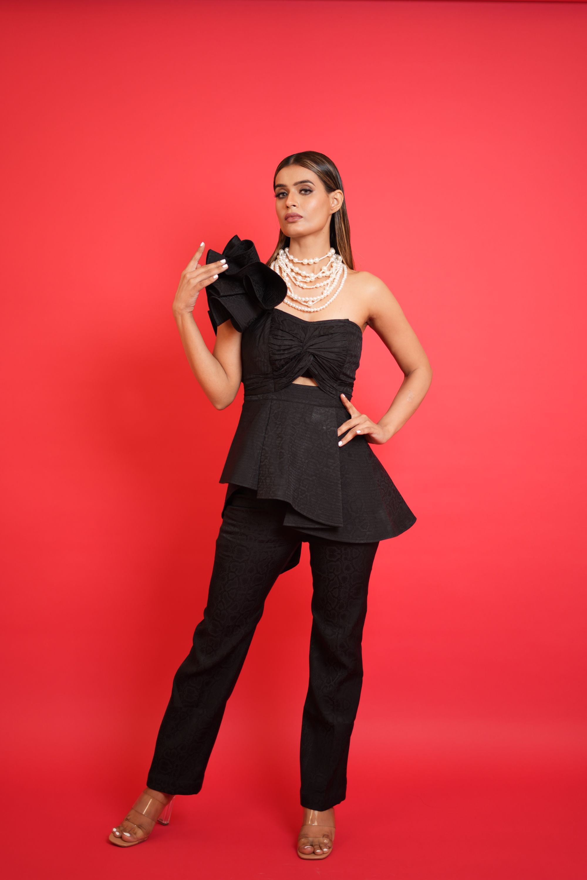 Crepe Silk Black