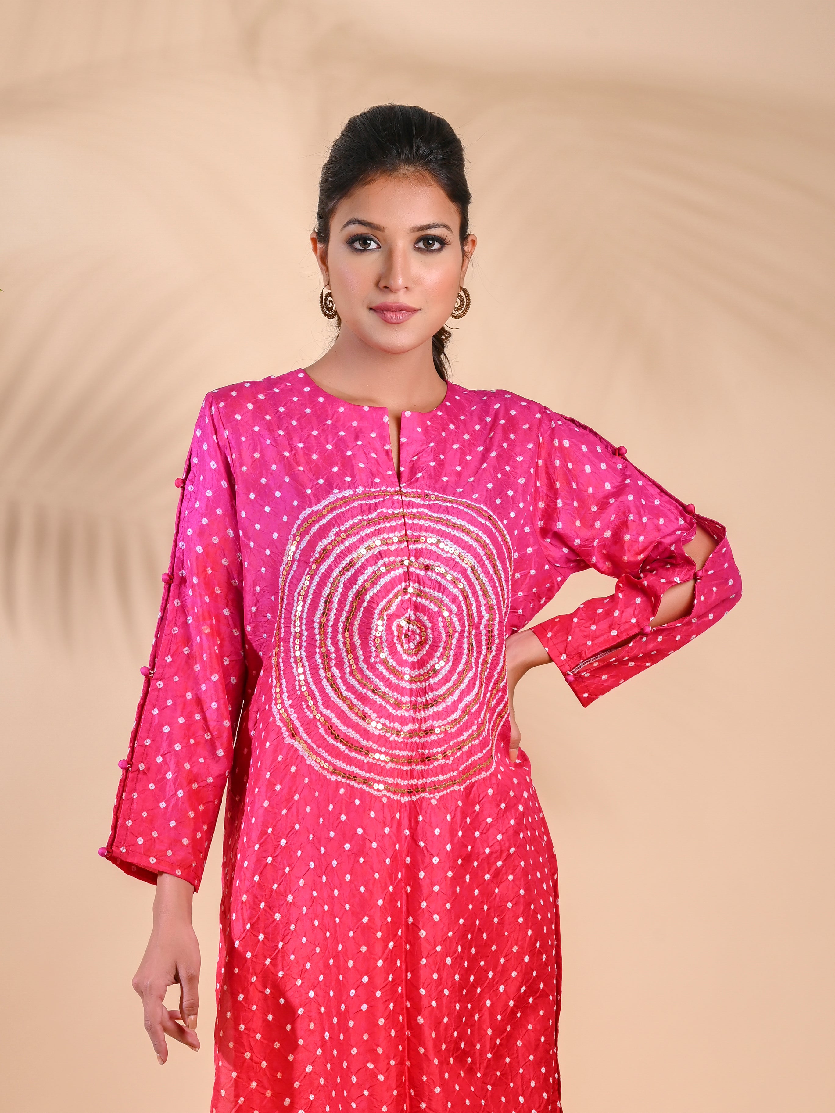 CIRCLE SEQUENCE KURTA