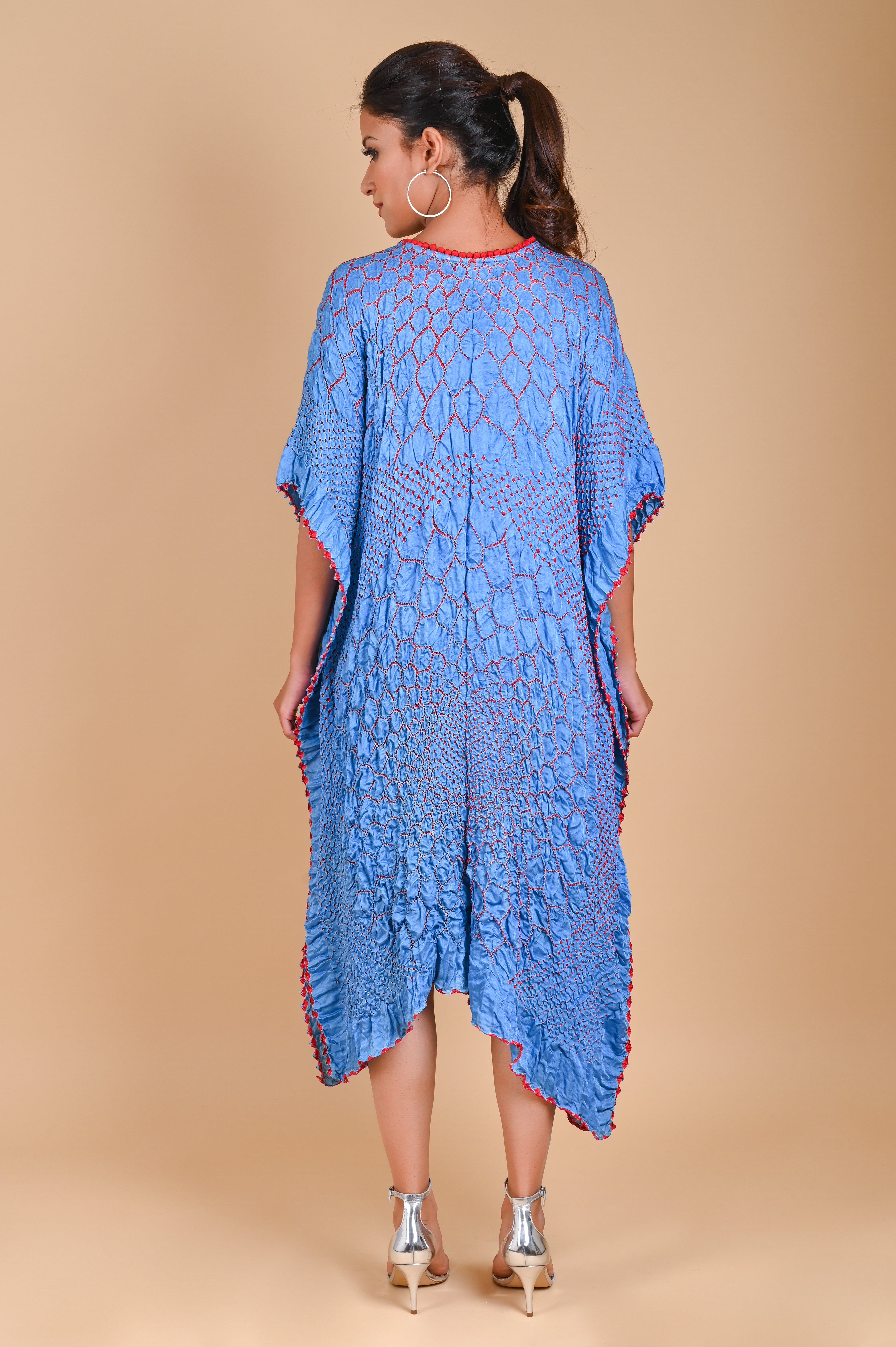 THREE FLOWERS KAFTAN