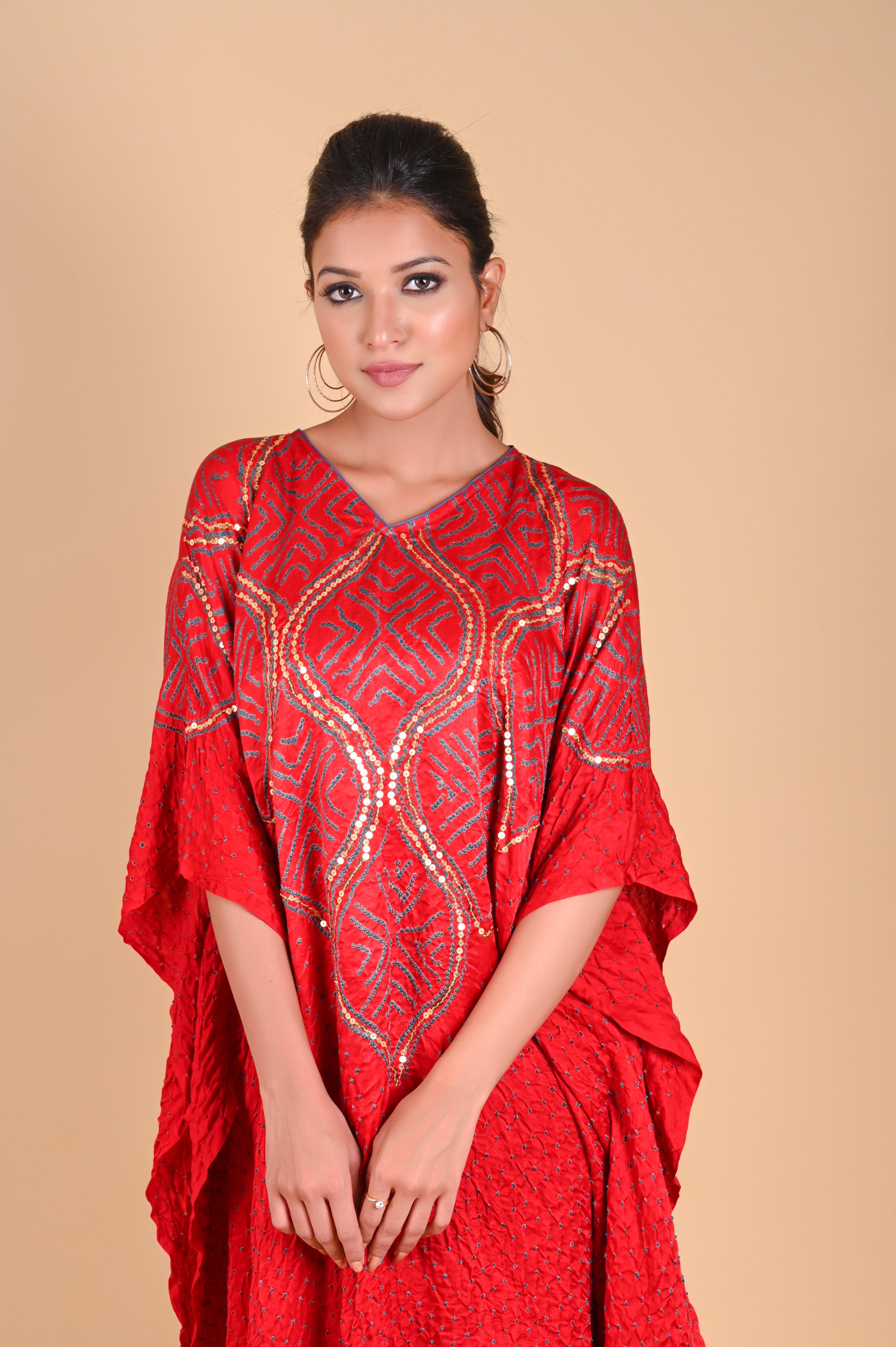 WAVE SEQUENCE KAFTAN