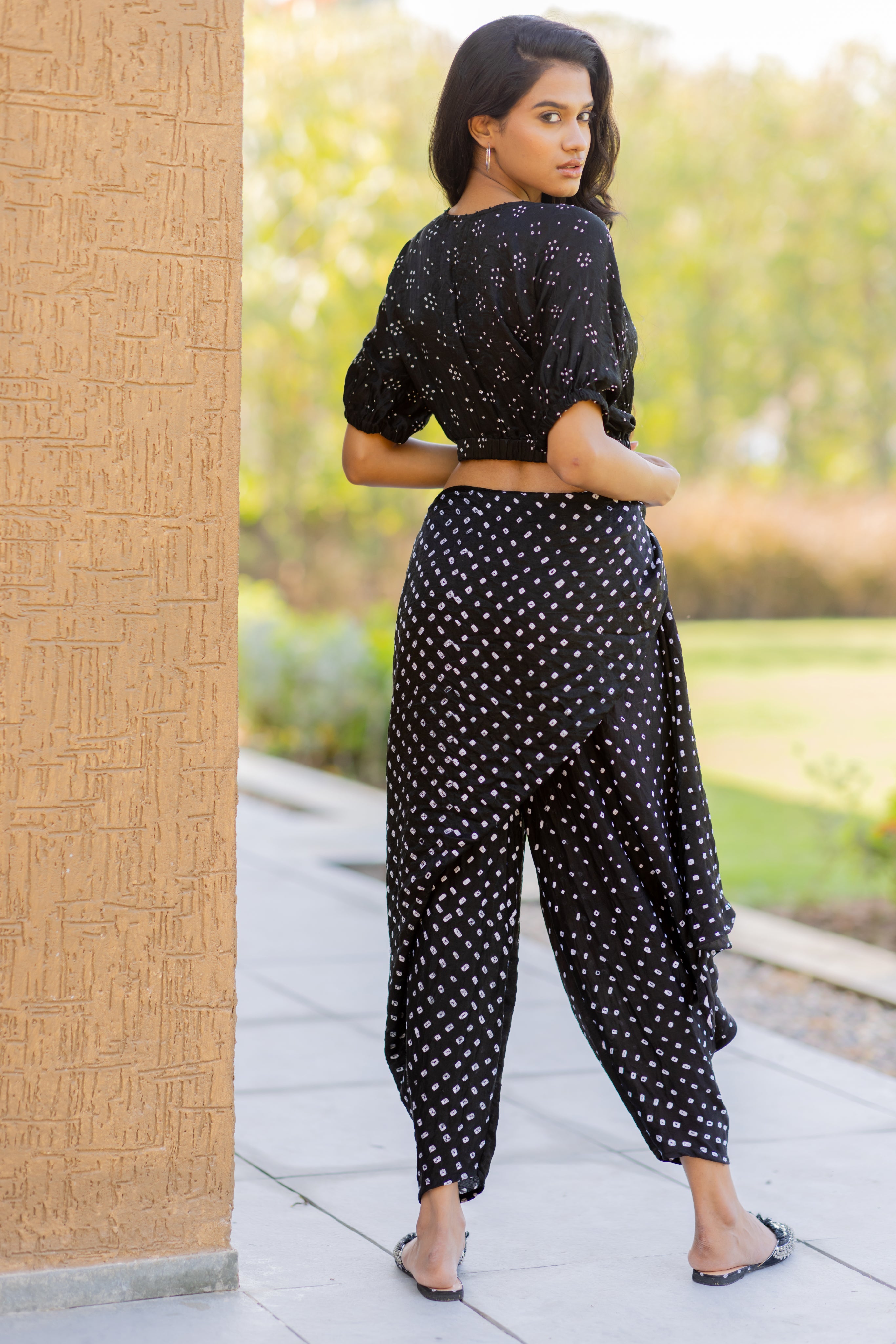 BANDHANI WRAP DHOTI