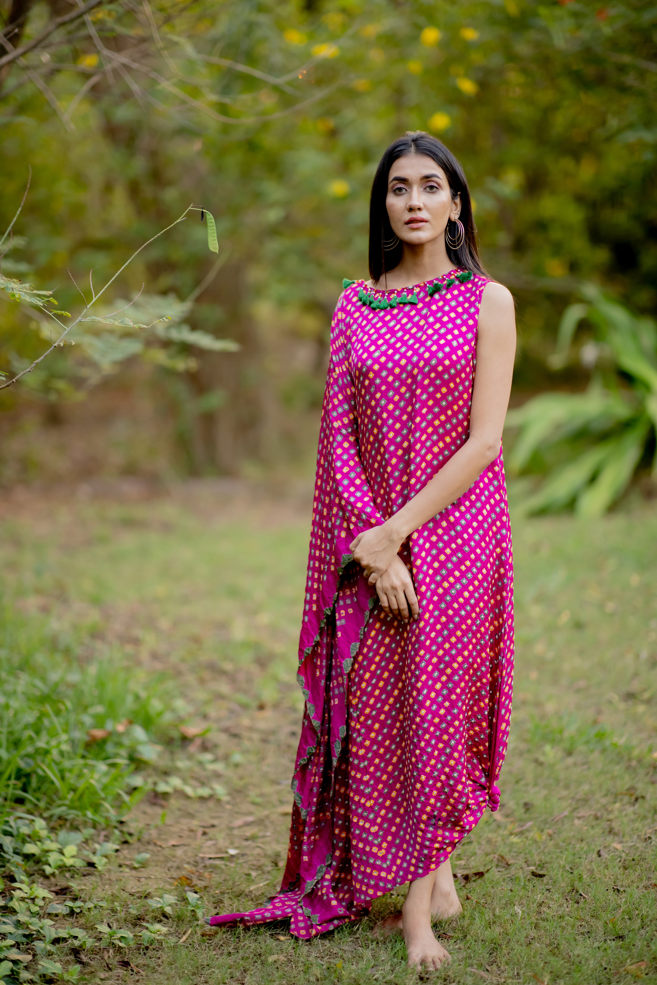 ONE SLEEVE DRESS