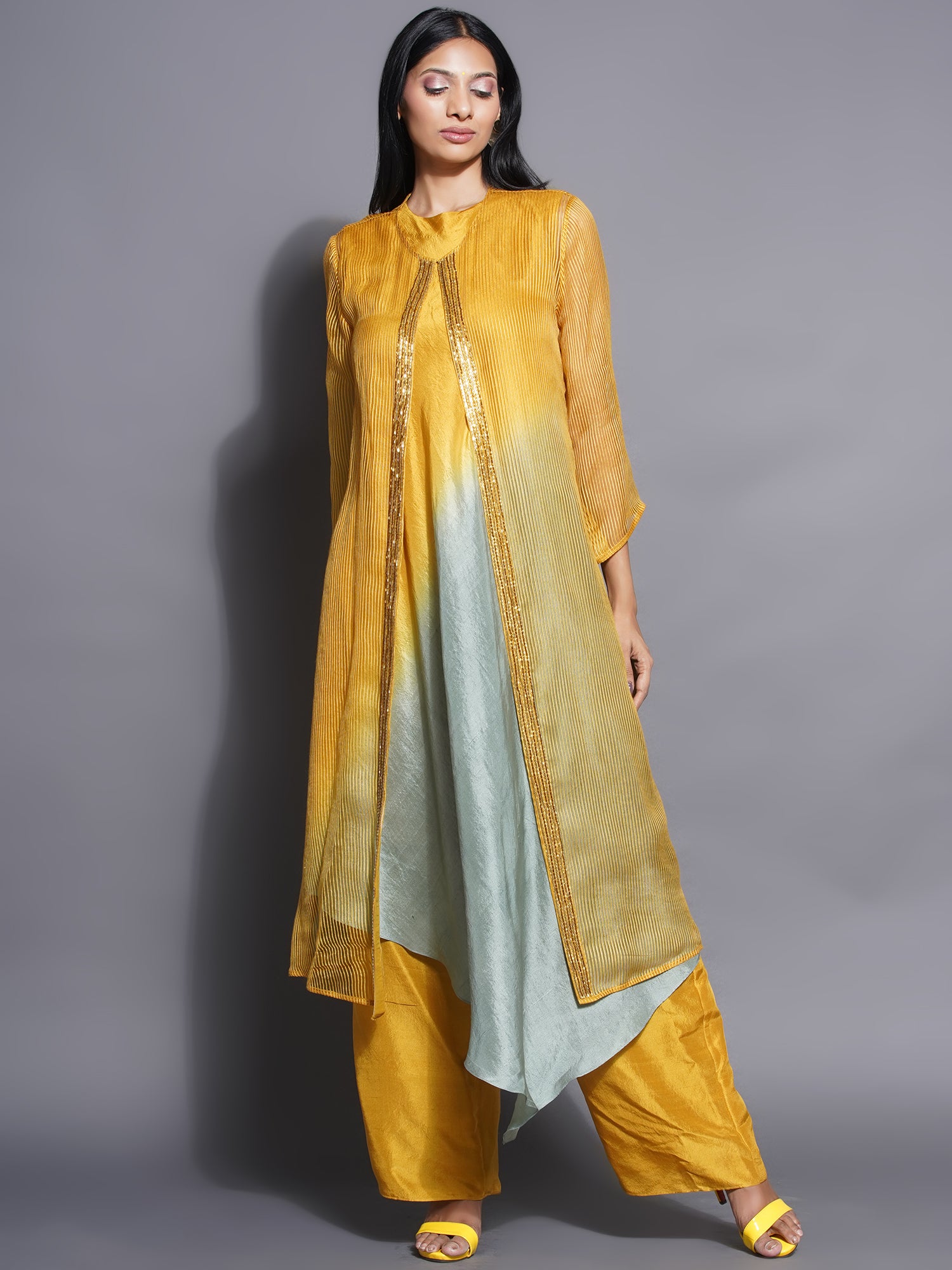 DRESS + SLIP + JACKET