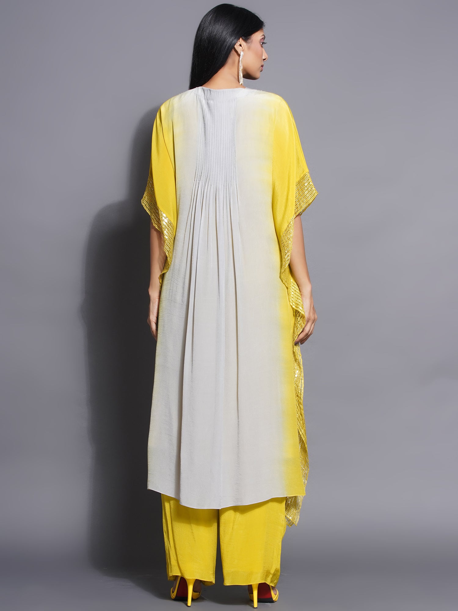 DRESS + SLIP + PALAZZO