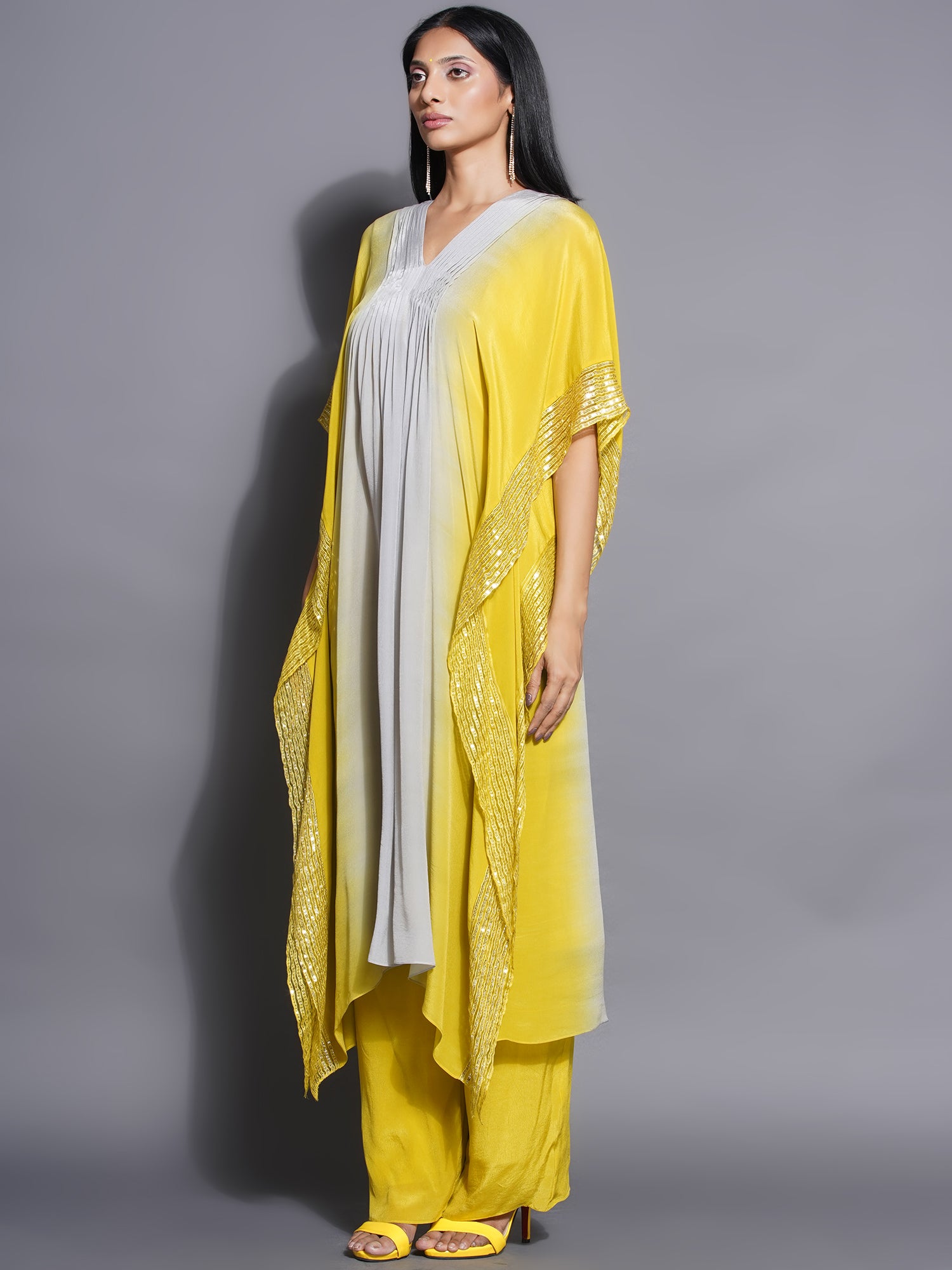 DRESS + SLIP + PALAZZO