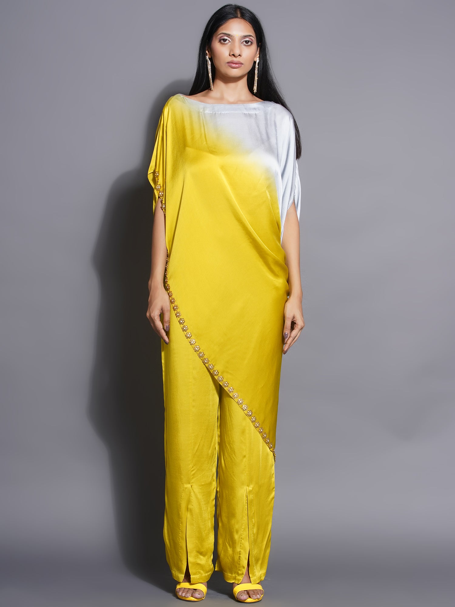 DRESS + SLIP + PALAZZO