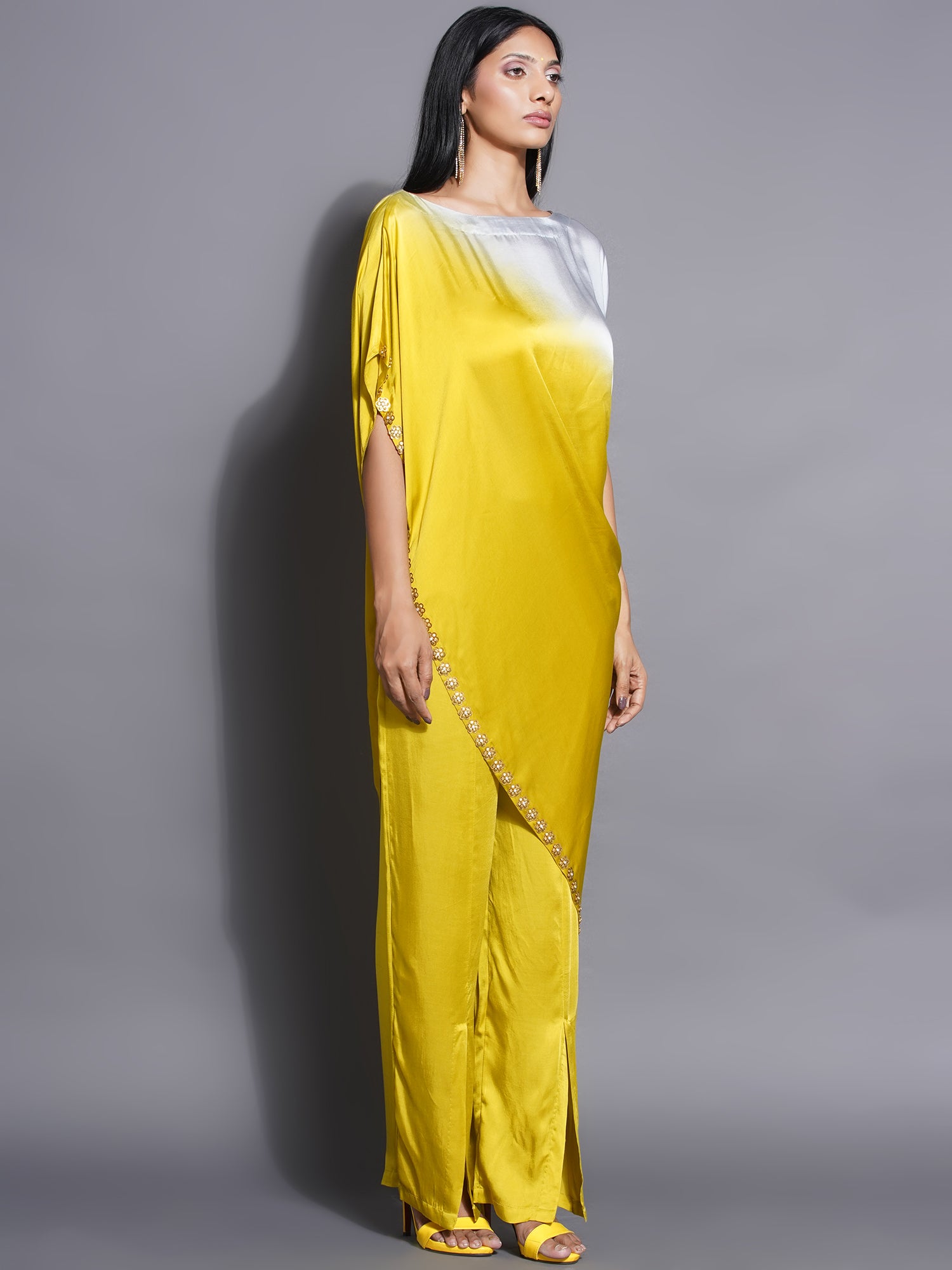 DRESS + SLIP + PALAZZO