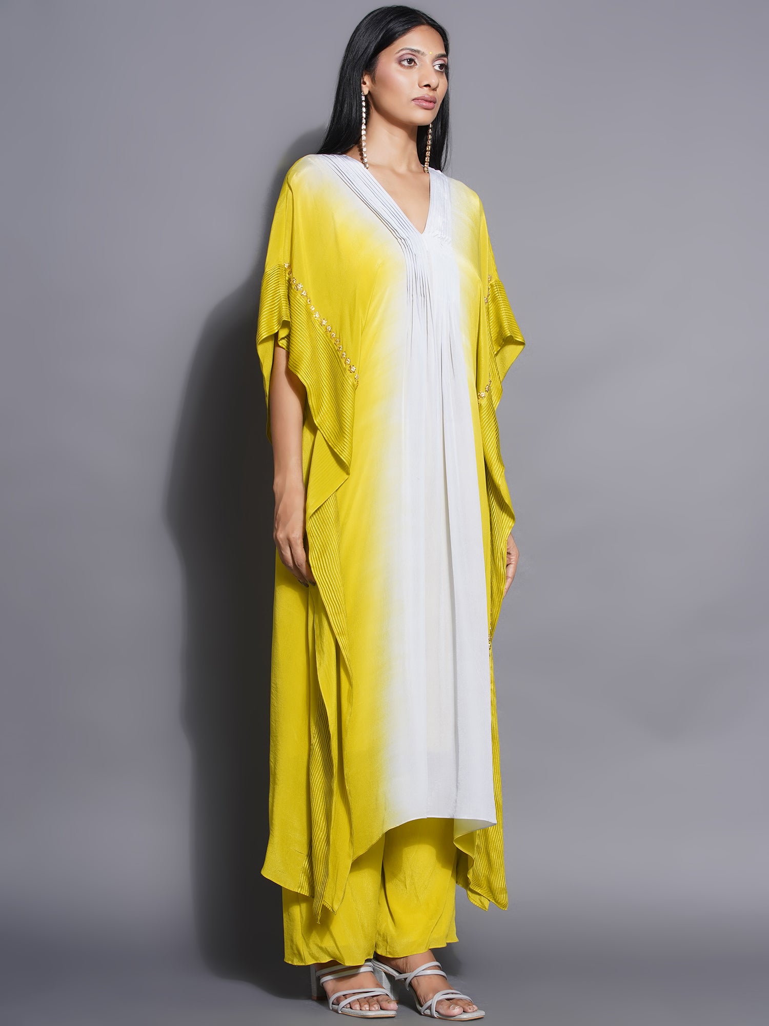 DRESS + SLIP + PALAZZO